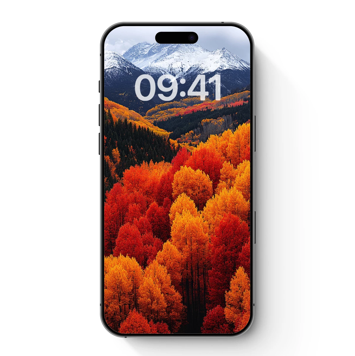 Autumn Blaze in Mountain Majesty