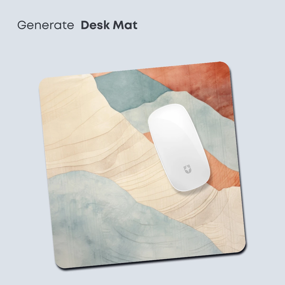 Abstract Terrain Odyssey: Earthy Layers Flowing - Image 4