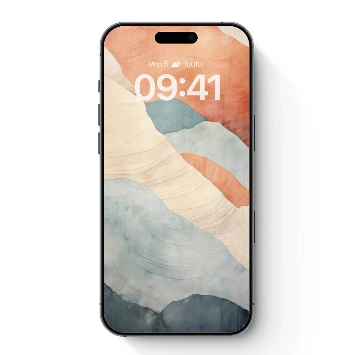 Abstract Terrain Odyssey: Earthy Layers Flowing