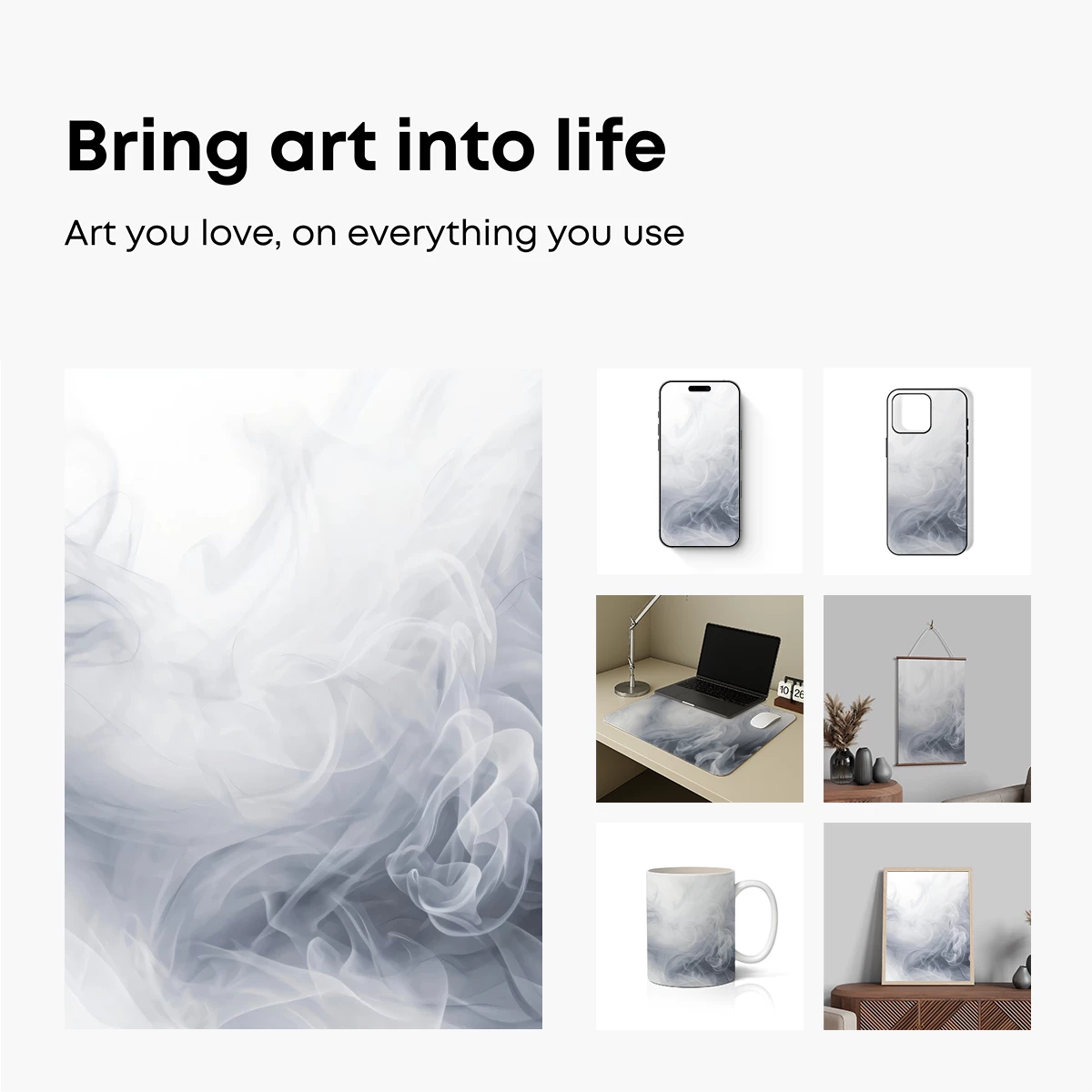 Ethereal Smoke Whispers: A Dance of Mist and Light - Image 2