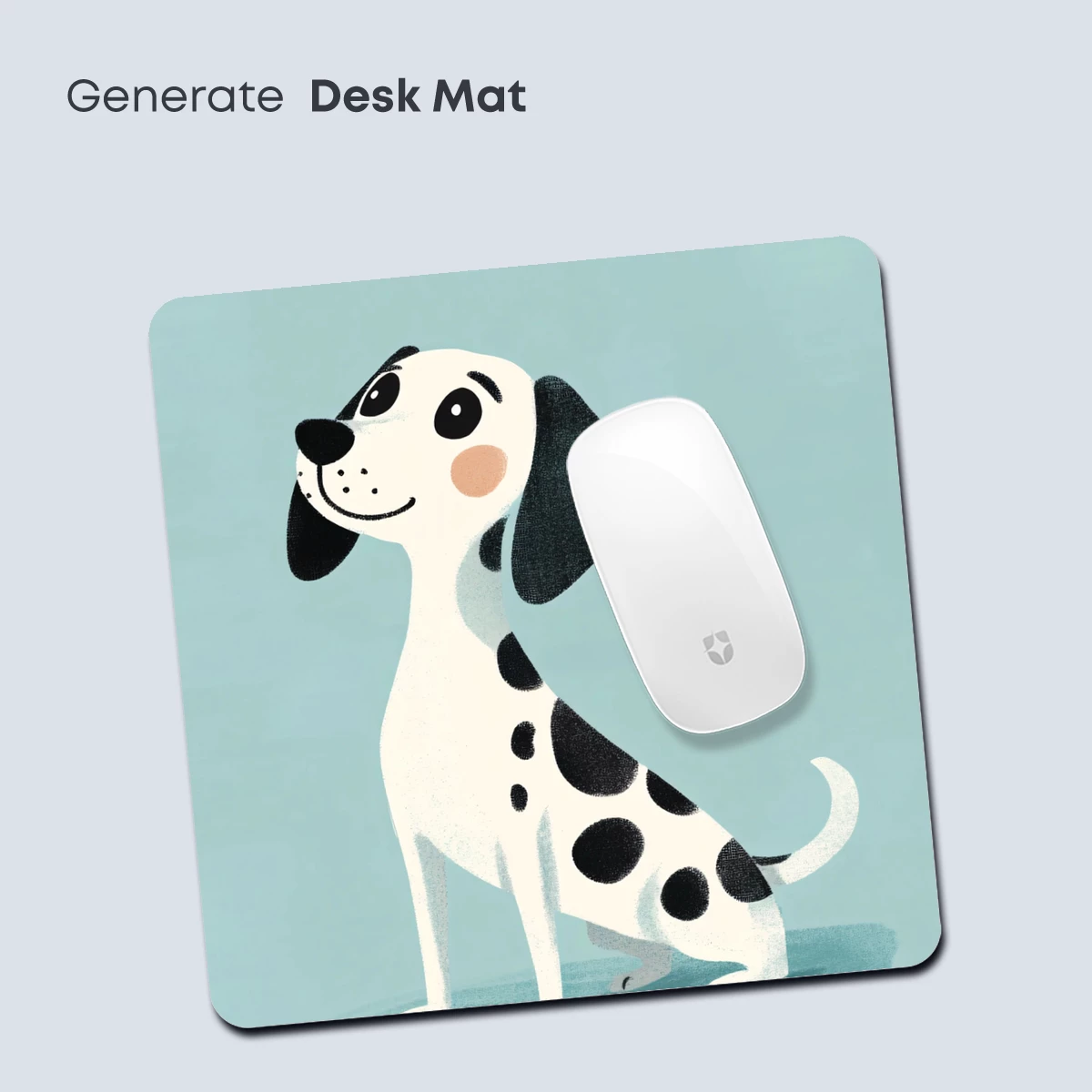 Dalmatian Dream: Whimsical Pup in Pastel Bliss - Image 4