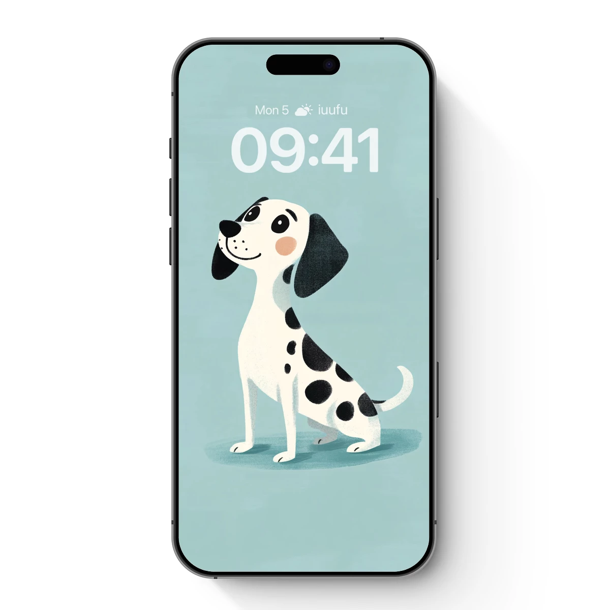 Dalmatian Dream: Whimsical Pup in Pastel Bliss