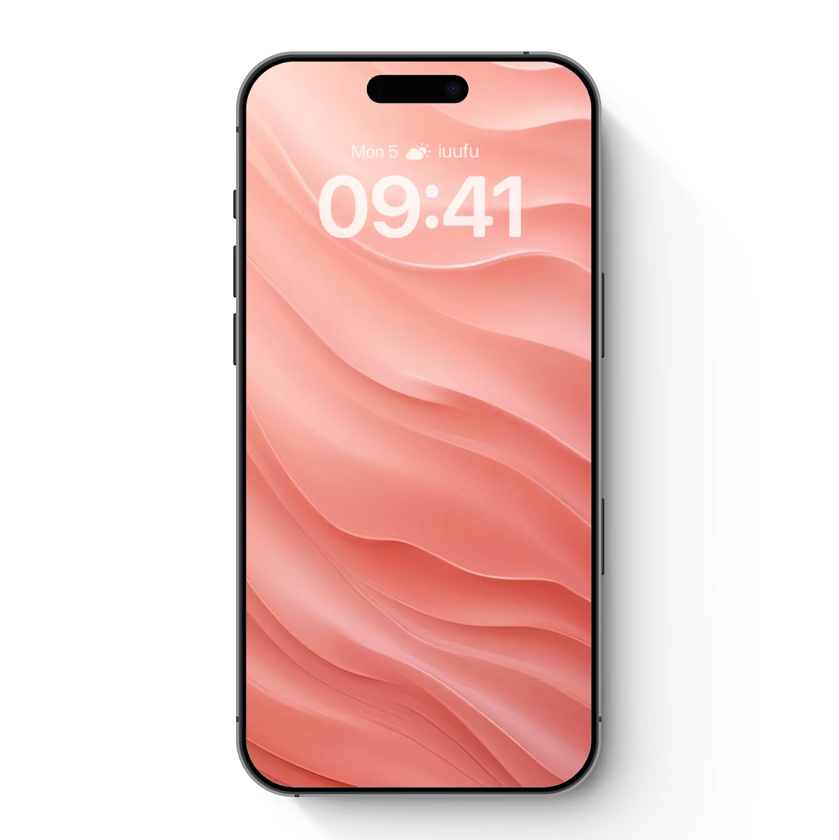 Coral Silk Waves: A Fluid Elegance