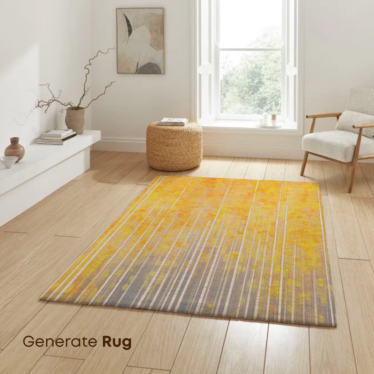 Golden Birch Forest: Ethereal Autumn Hues - Image 6