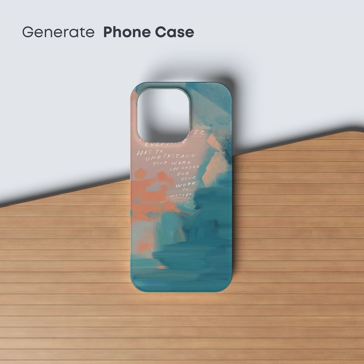 Abstract Canvas Whisper: Artistic Solitude - Image 3