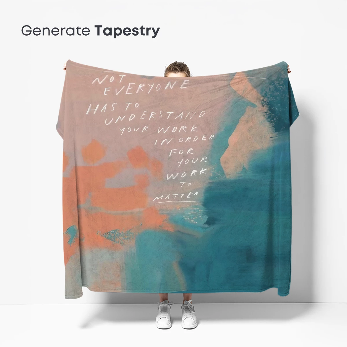 Abstract Canvas Whisper: Artistic Solitude - Image 5