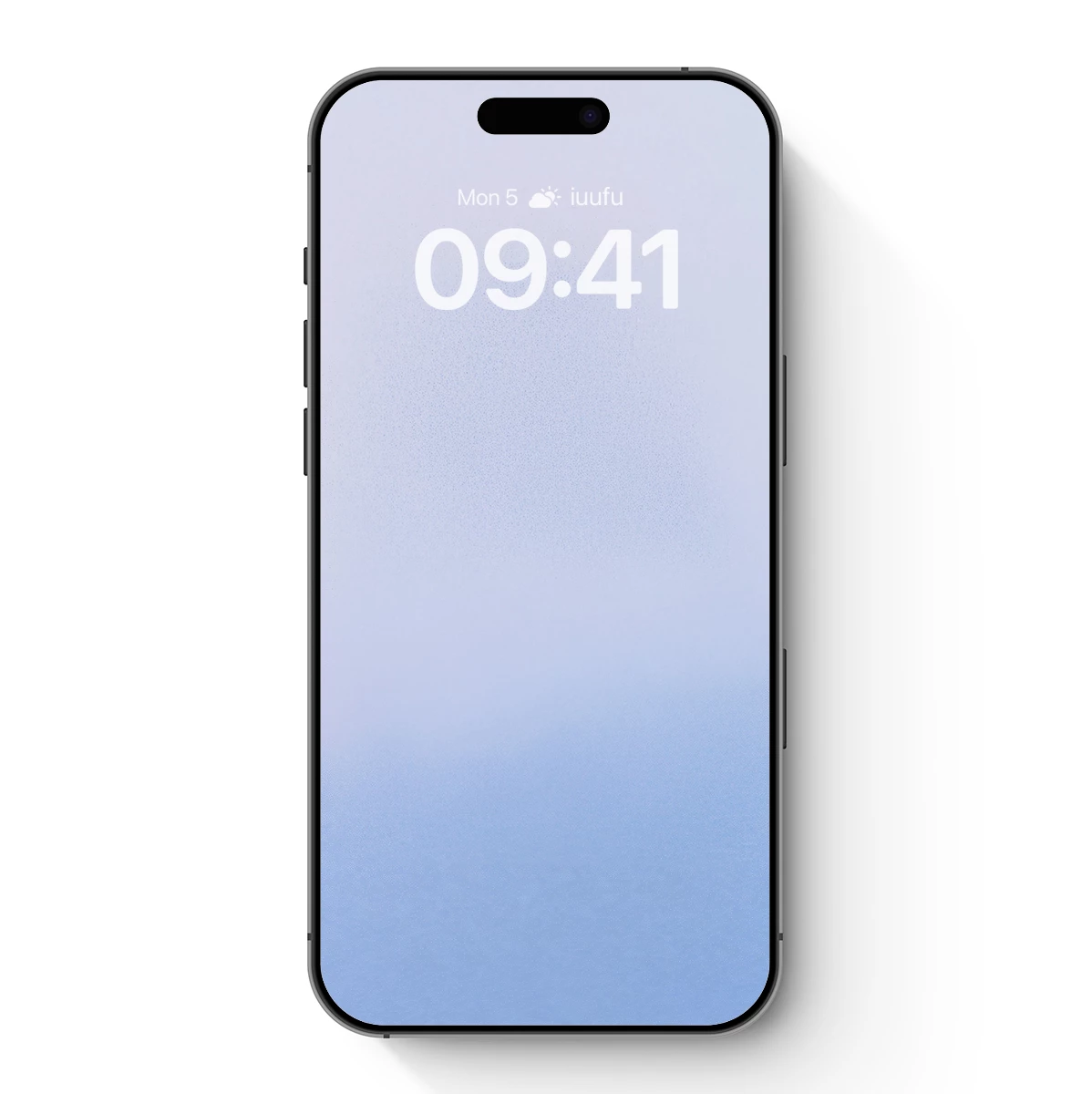Gradient Serenity: Ethereal Blue Haze