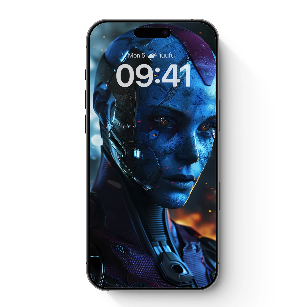 Cybernetic Visionary: Futuristic AI Portrait