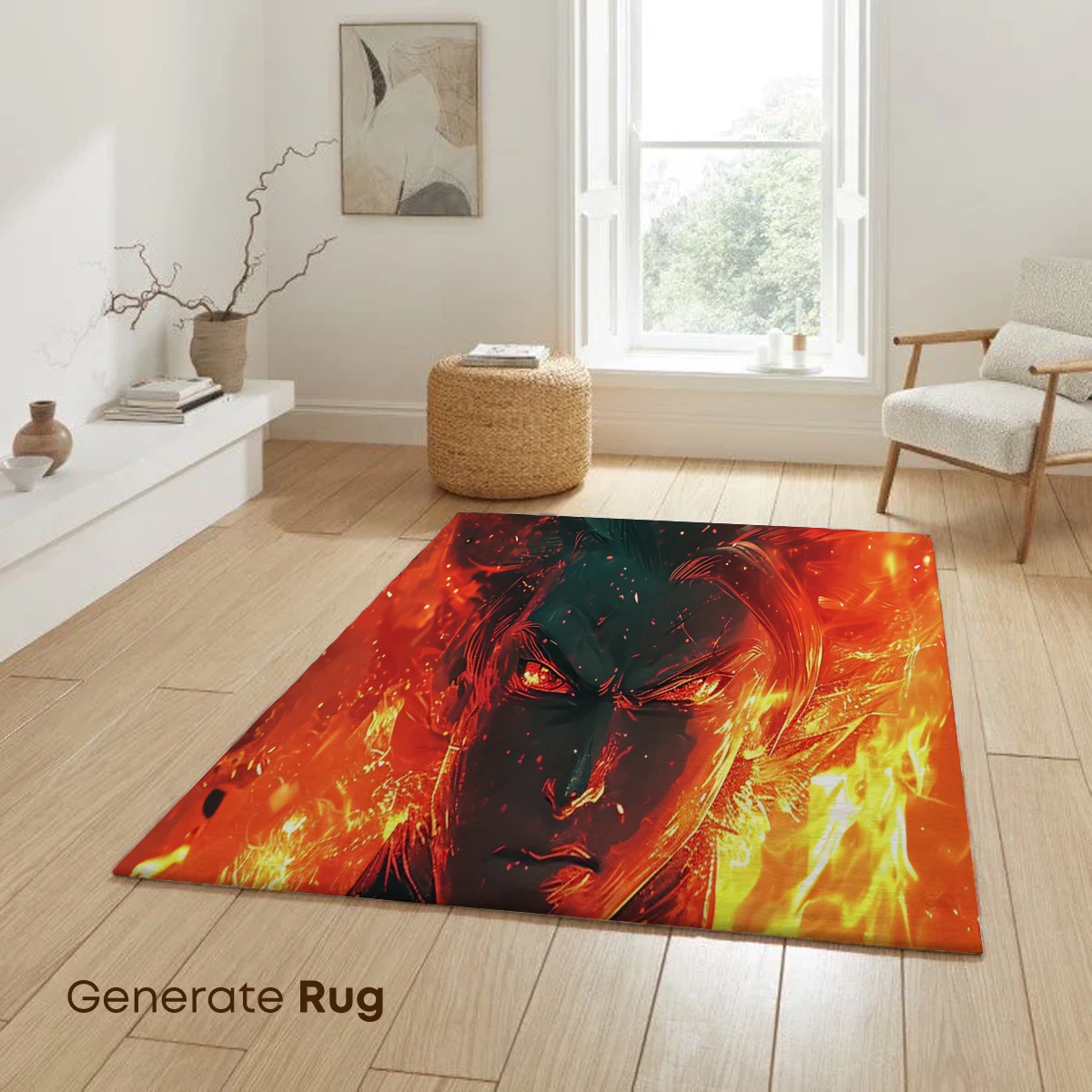 Flame-Wreathed Warrior: A Fiery Odyssey - Image 6