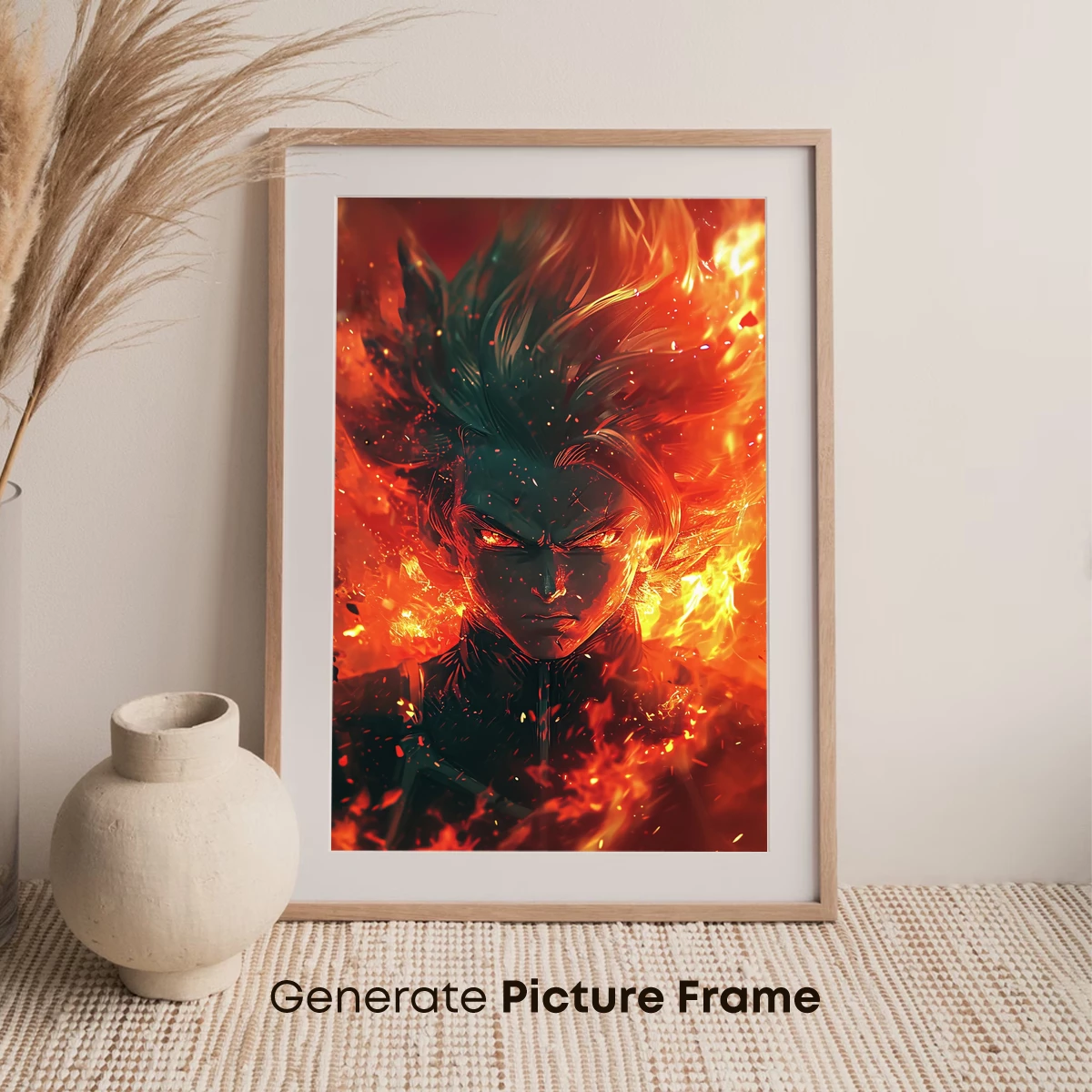 Flame-Wreathed Warrior: A Fiery Odyssey - Image 7