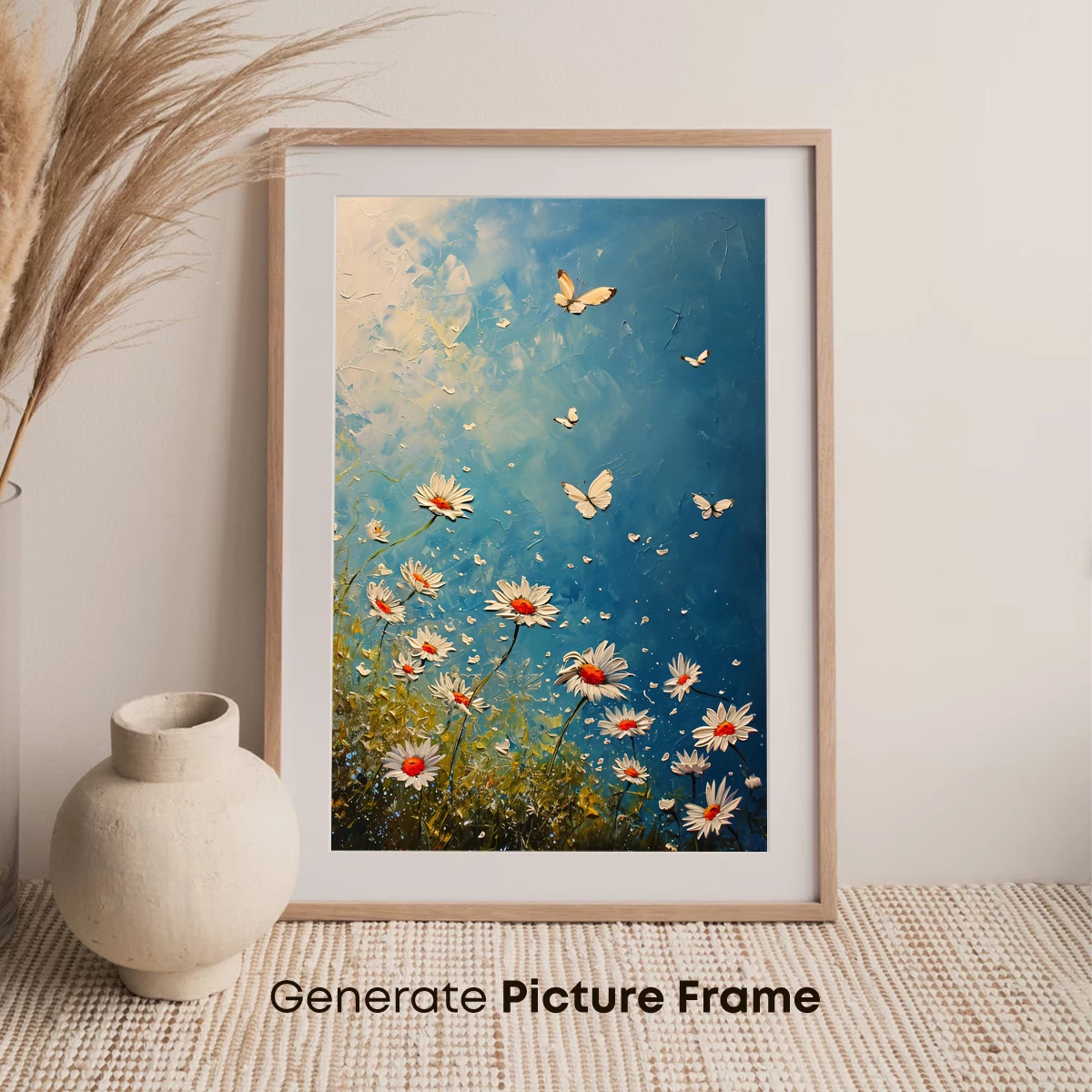 Butterfly Dance Over Daisies - Image 7