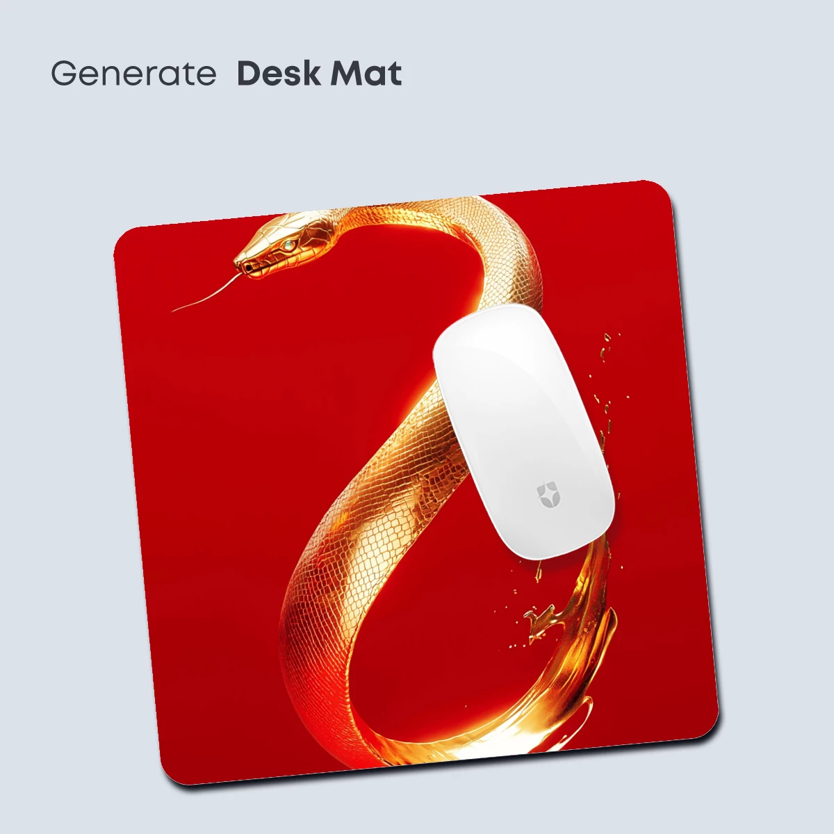 Golden Serpent in Scarlet: Mythic Elegance Uncoiled - Image 4