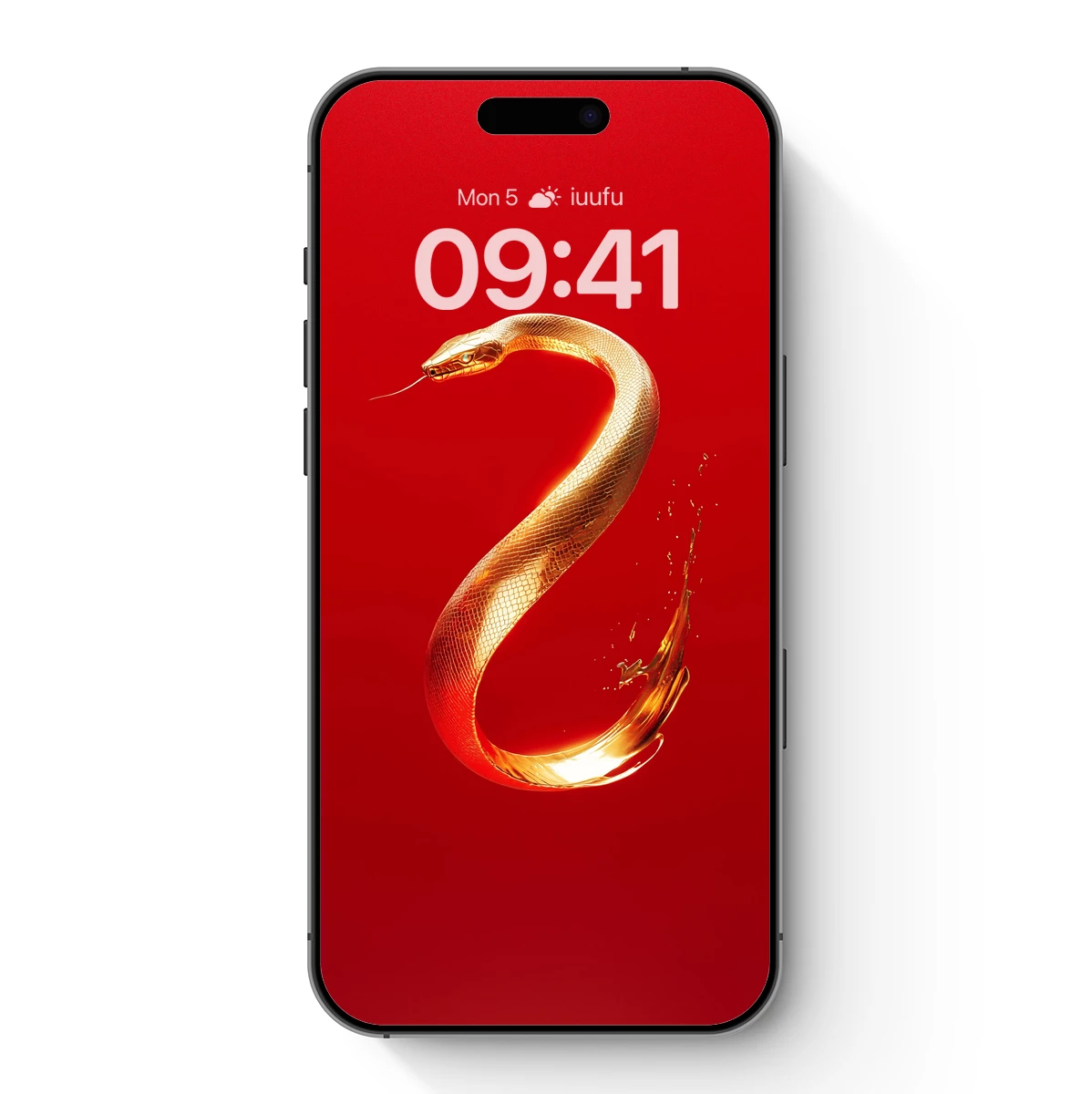 Golden Serpent in Scarlet: Mythic Elegance Uncoiled