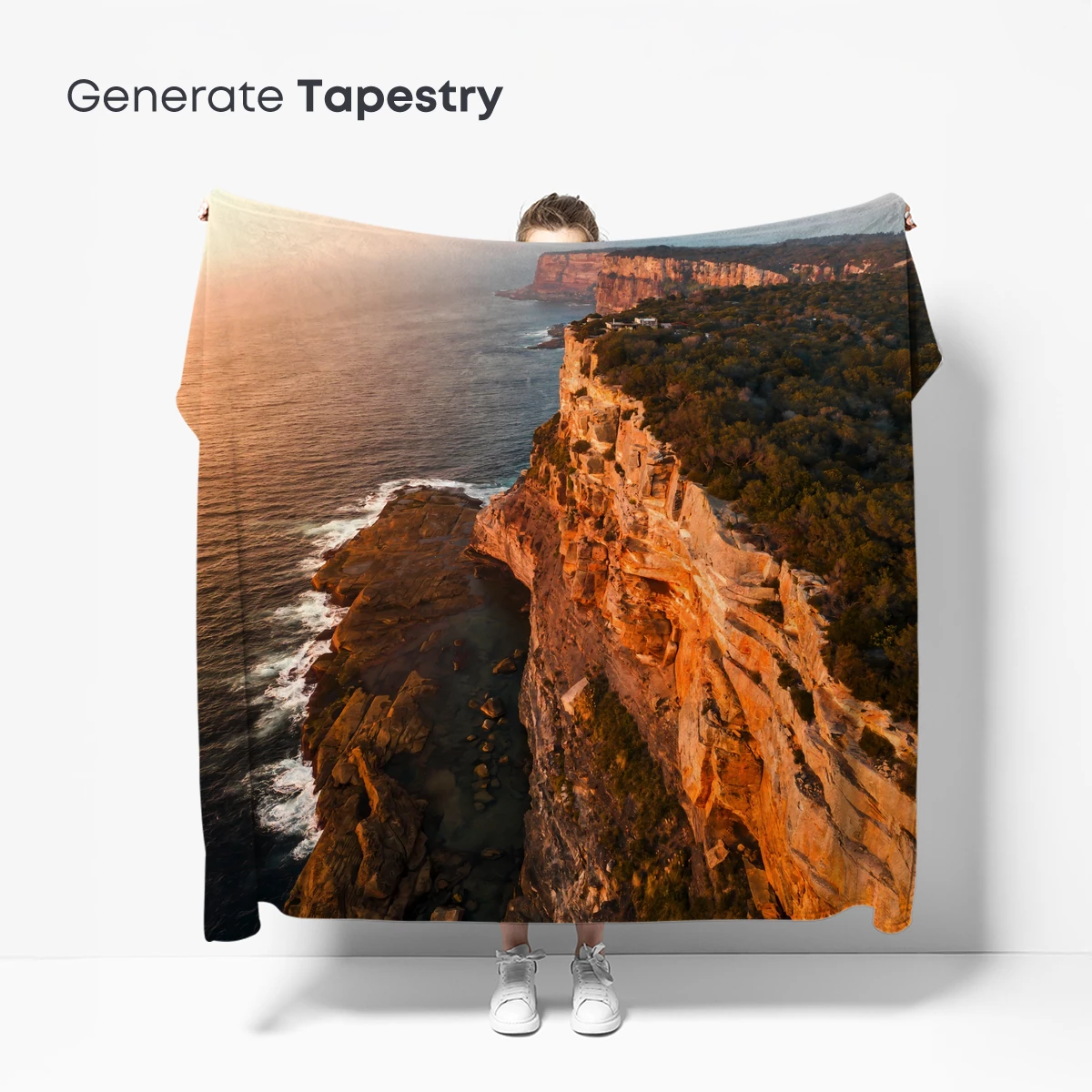 Golden Cliffs at Sunset - Image 5