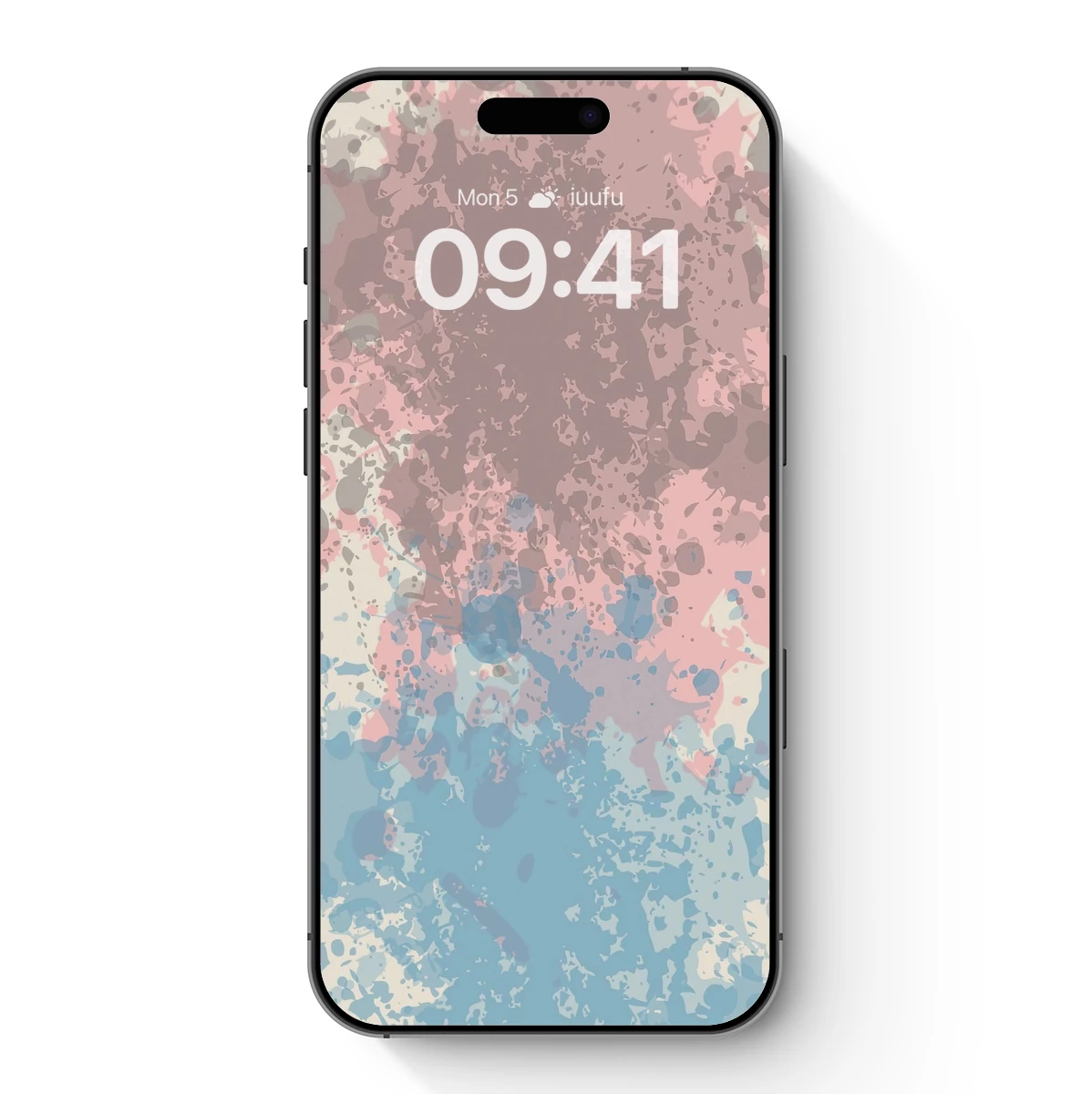 Abstract Splash Symphony: Pastel Fusion