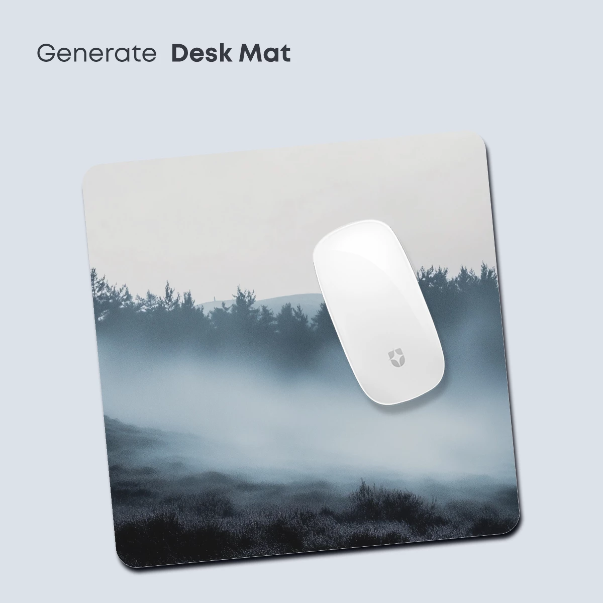 Misty Forest Veil: Ethereal Landscape - Image 4