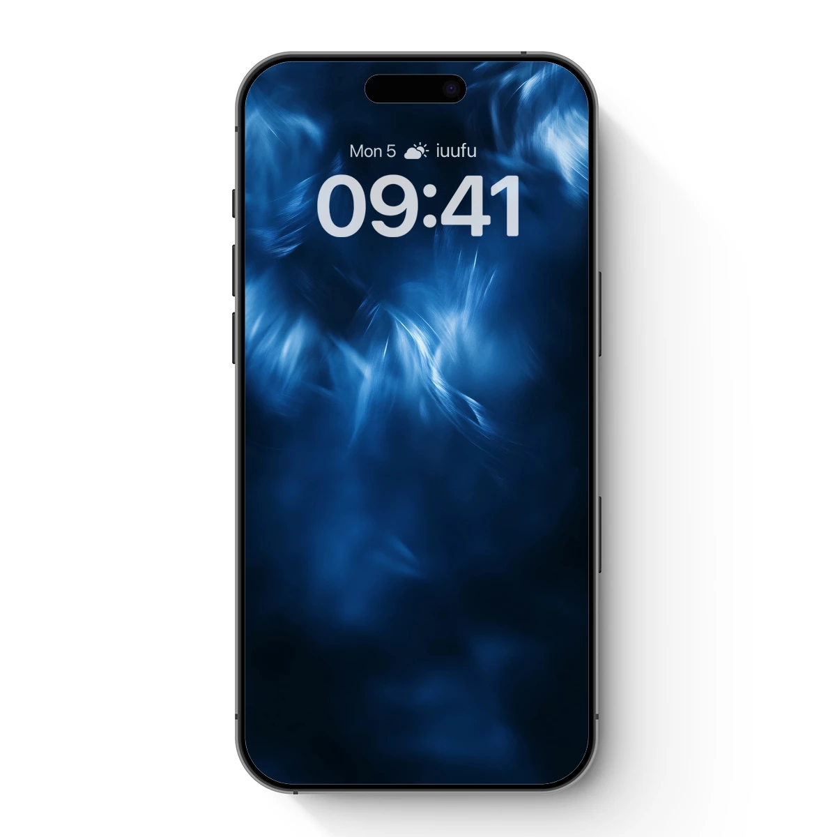 Blue Whispers: Ethereal Abstract Flow