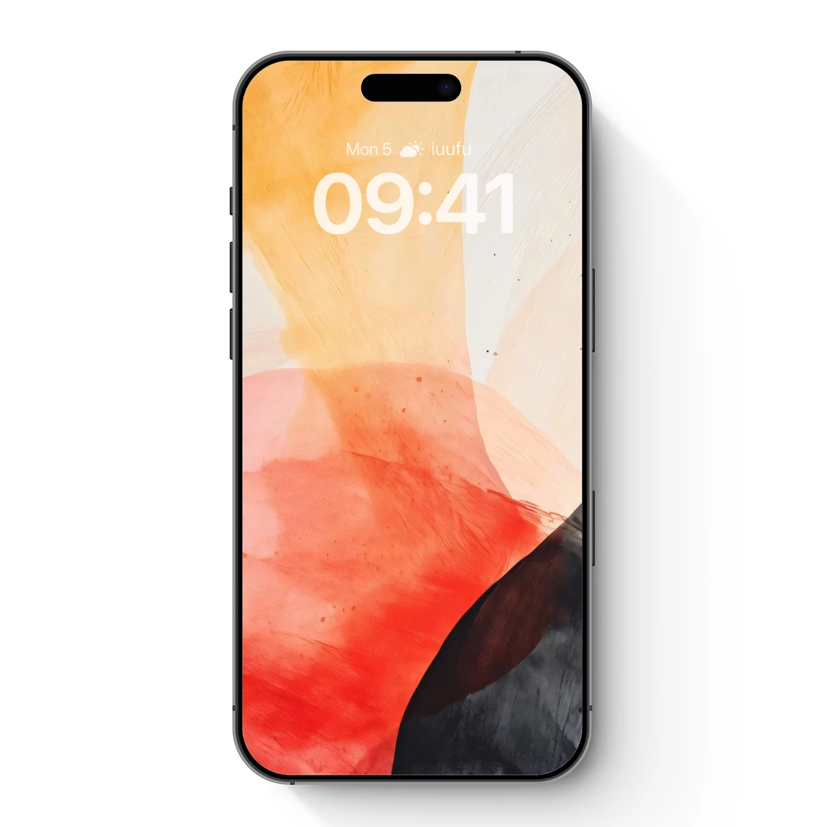 Abstract Fusion: Warm Tones and Shadow Play