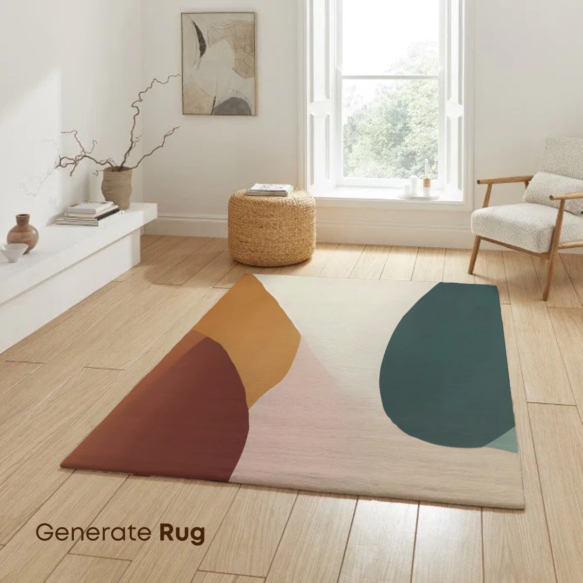 Abstract Color Fusion: Modern Art Harmony - Image 6