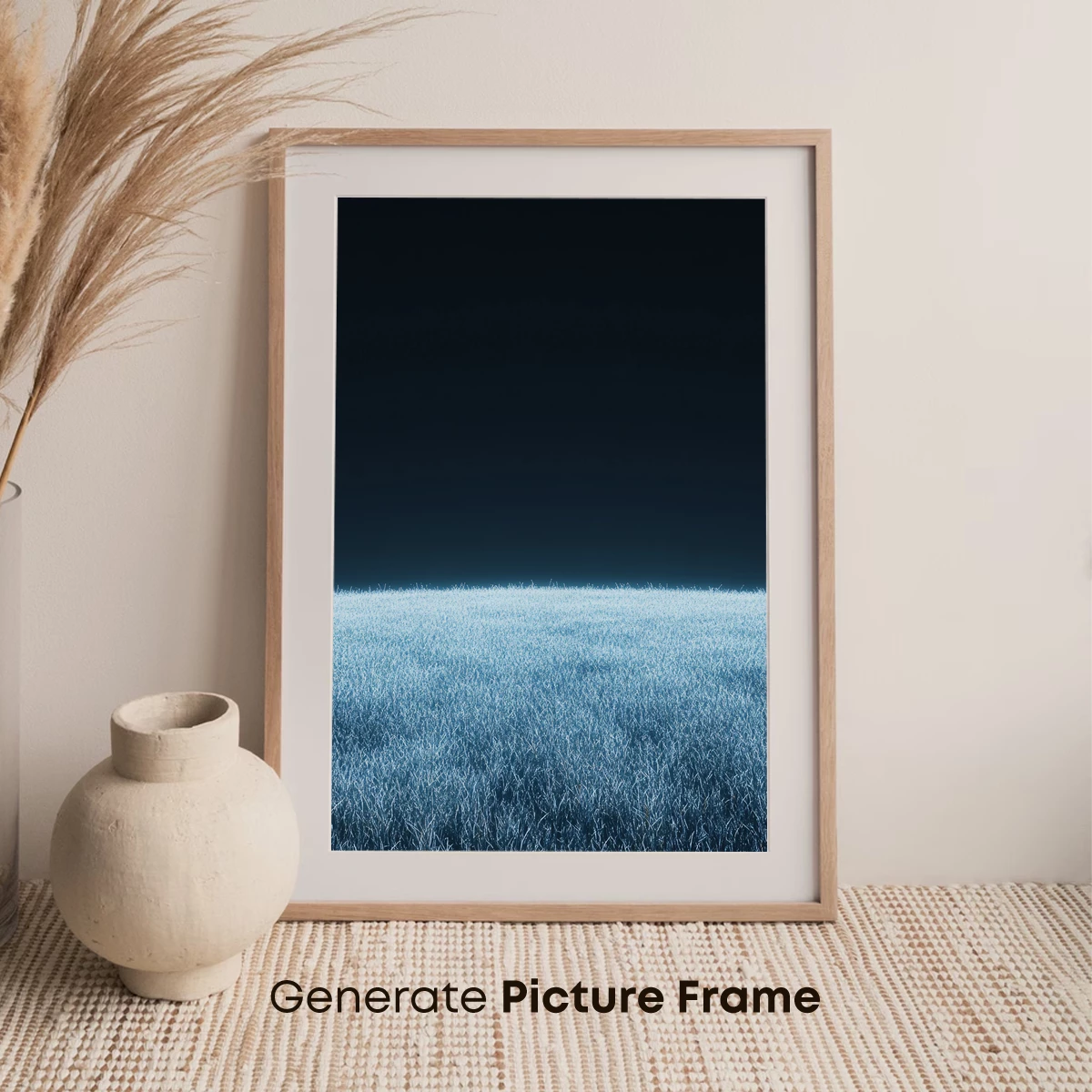 Eternal Frost Field: A Moonlit Serenade - Image 7