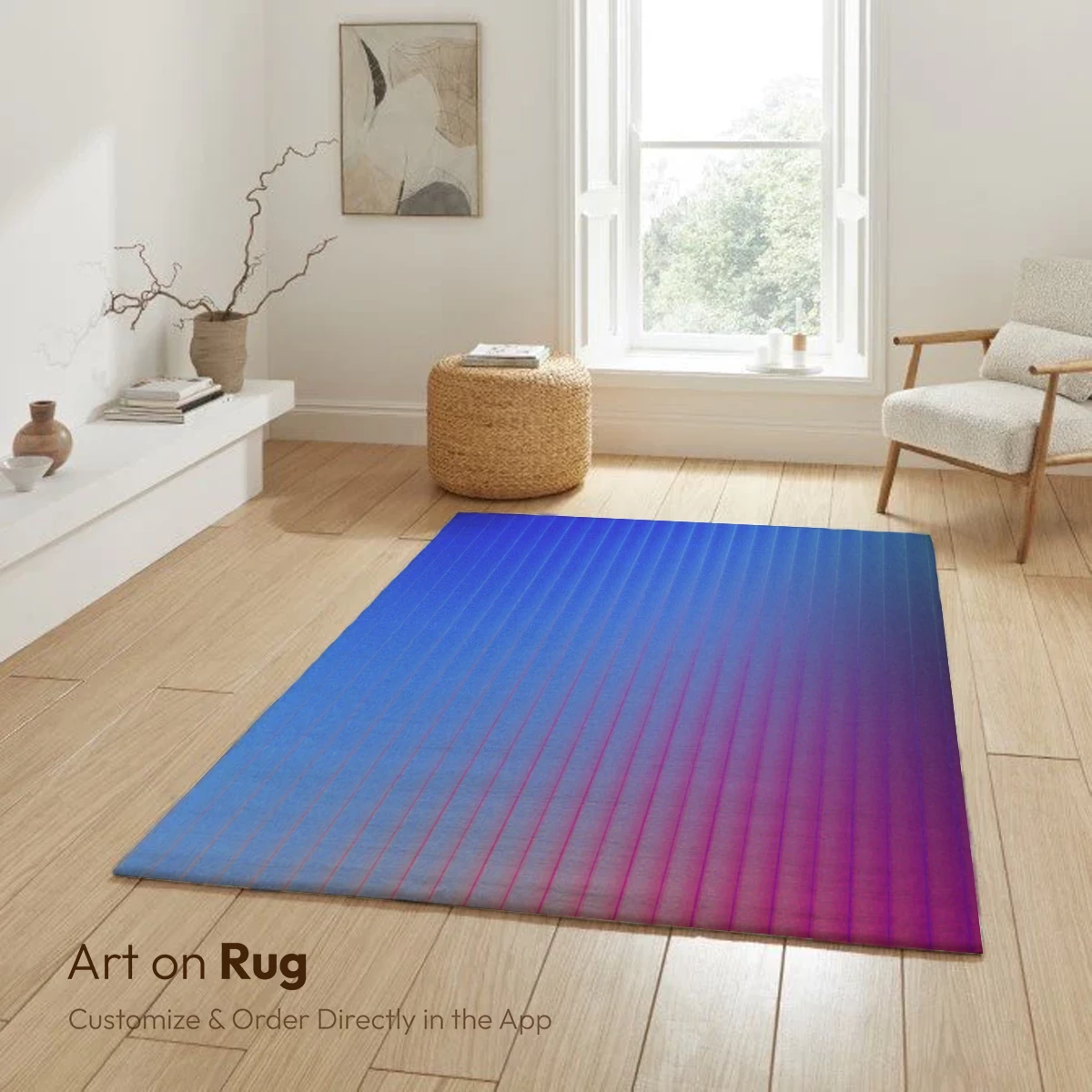 Gradient Symphony: Vertical Lines in Harmony - Image 6