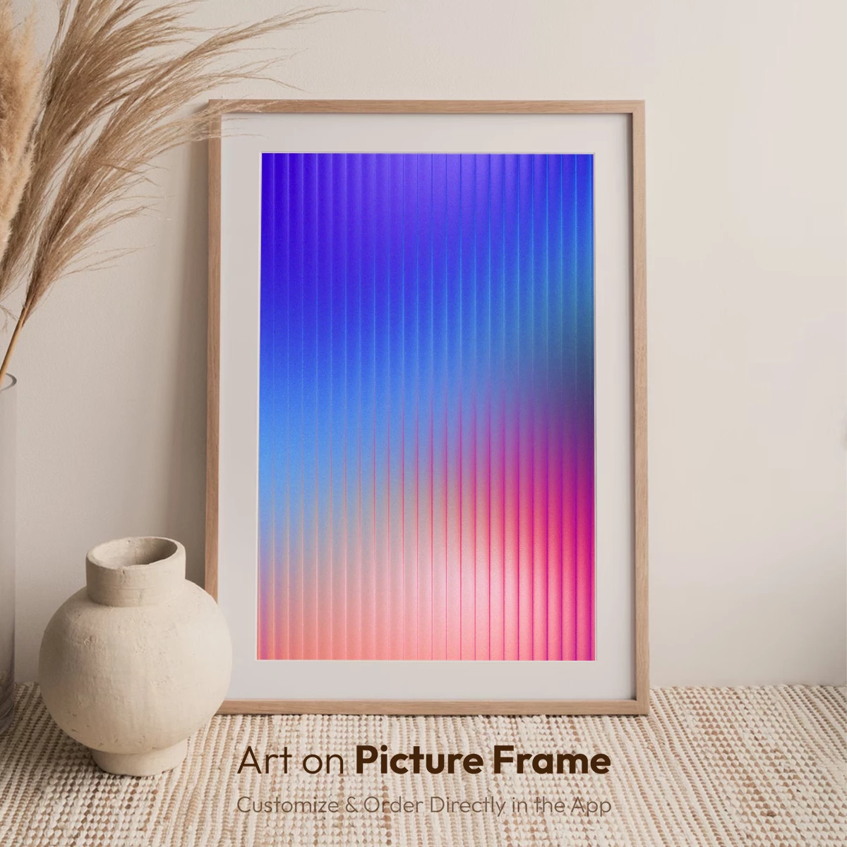 Gradient Symphony: Vertical Lines in Harmony - Image 7