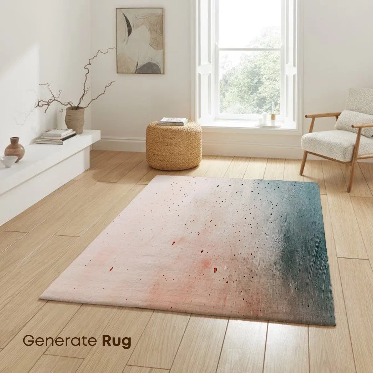 Abstract Dawn: Blush and Mist - Image 6