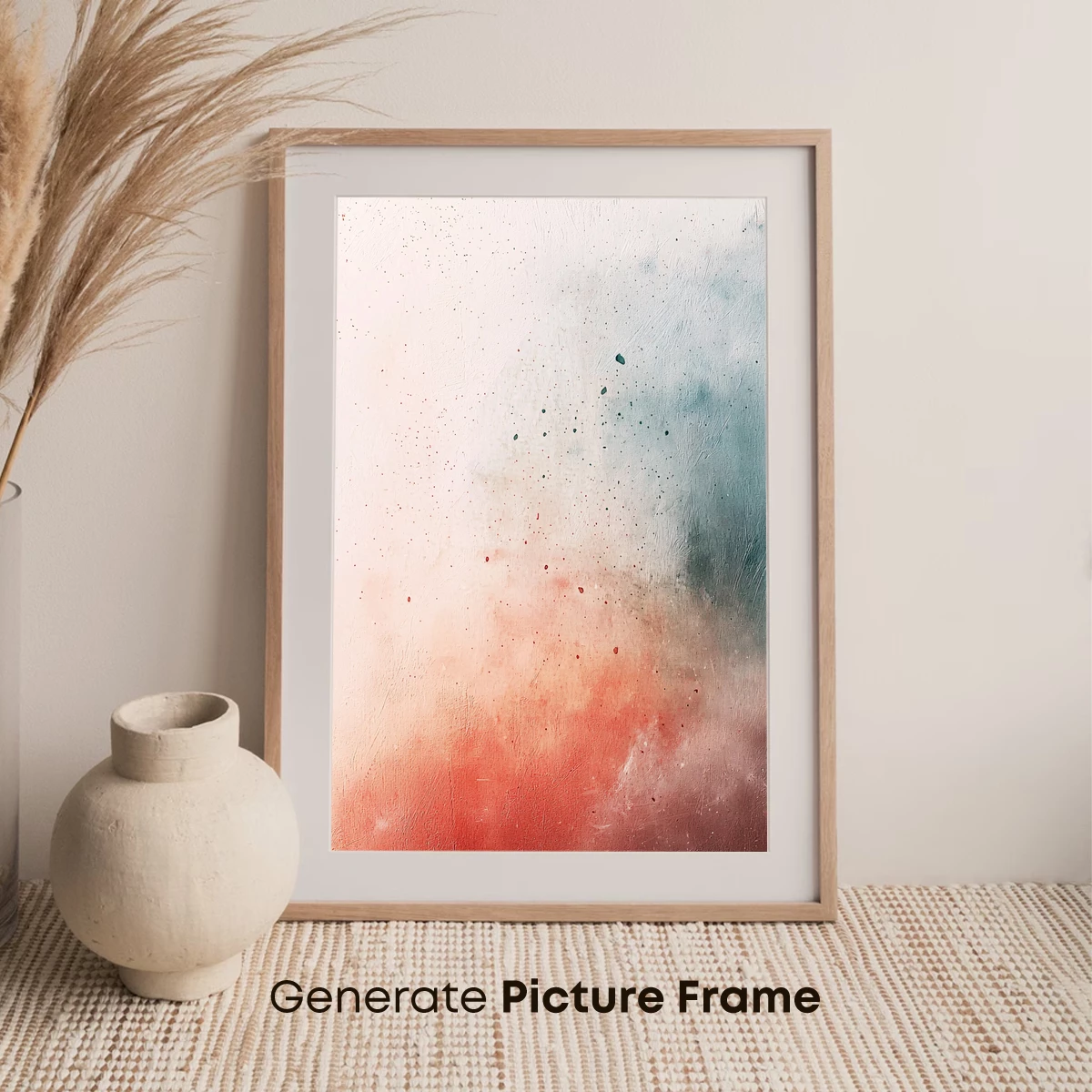Abstract Dawn: Blush and Mist - Image 7