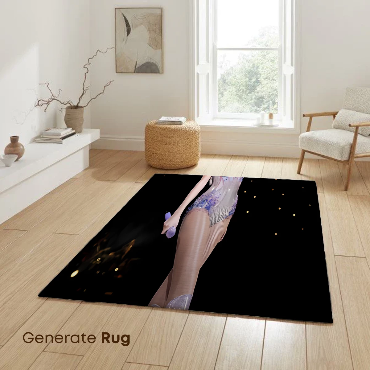 Futuristic Performer in Shimmering Ensemble - Image 6