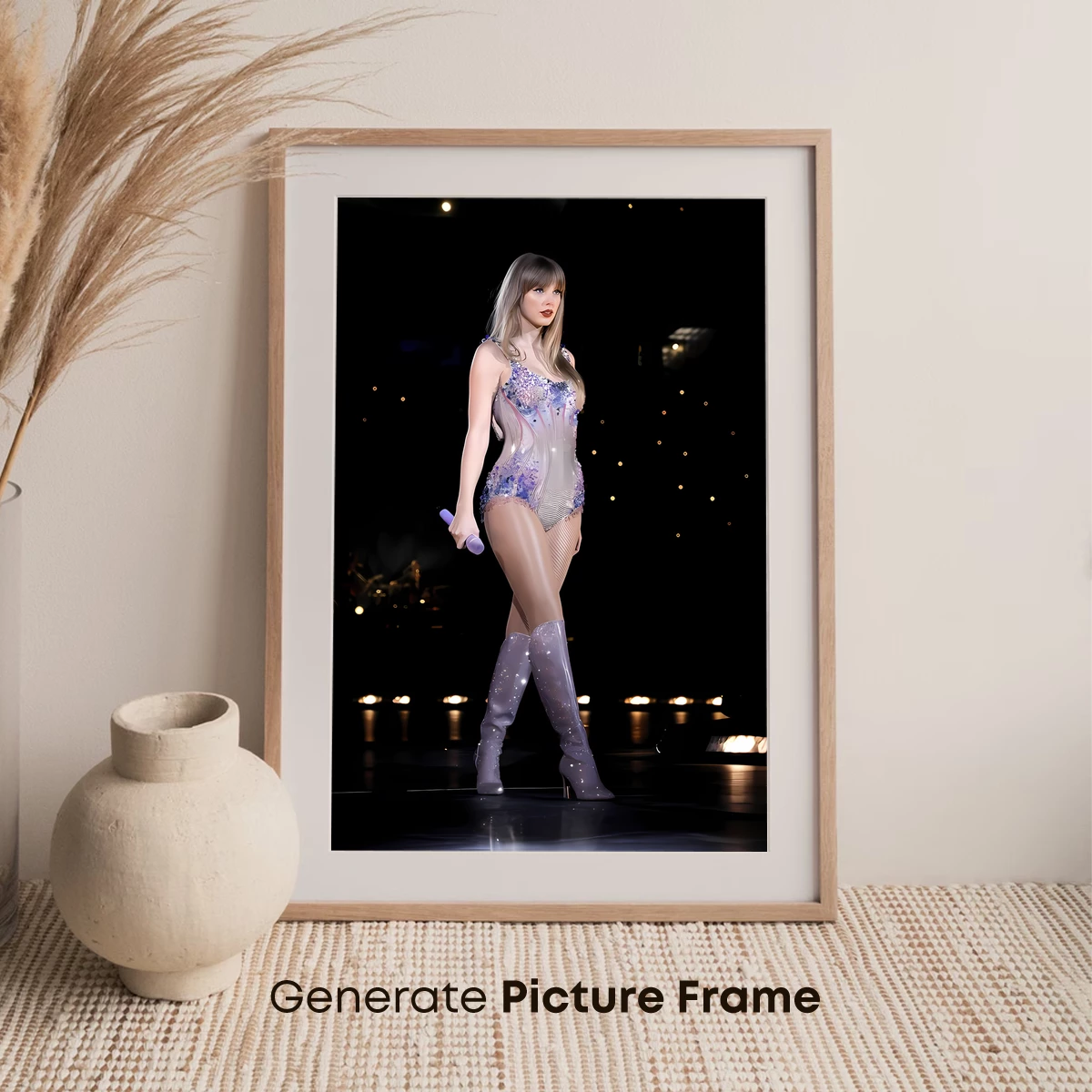 Futuristic Performer in Shimmering Ensemble - Image 7