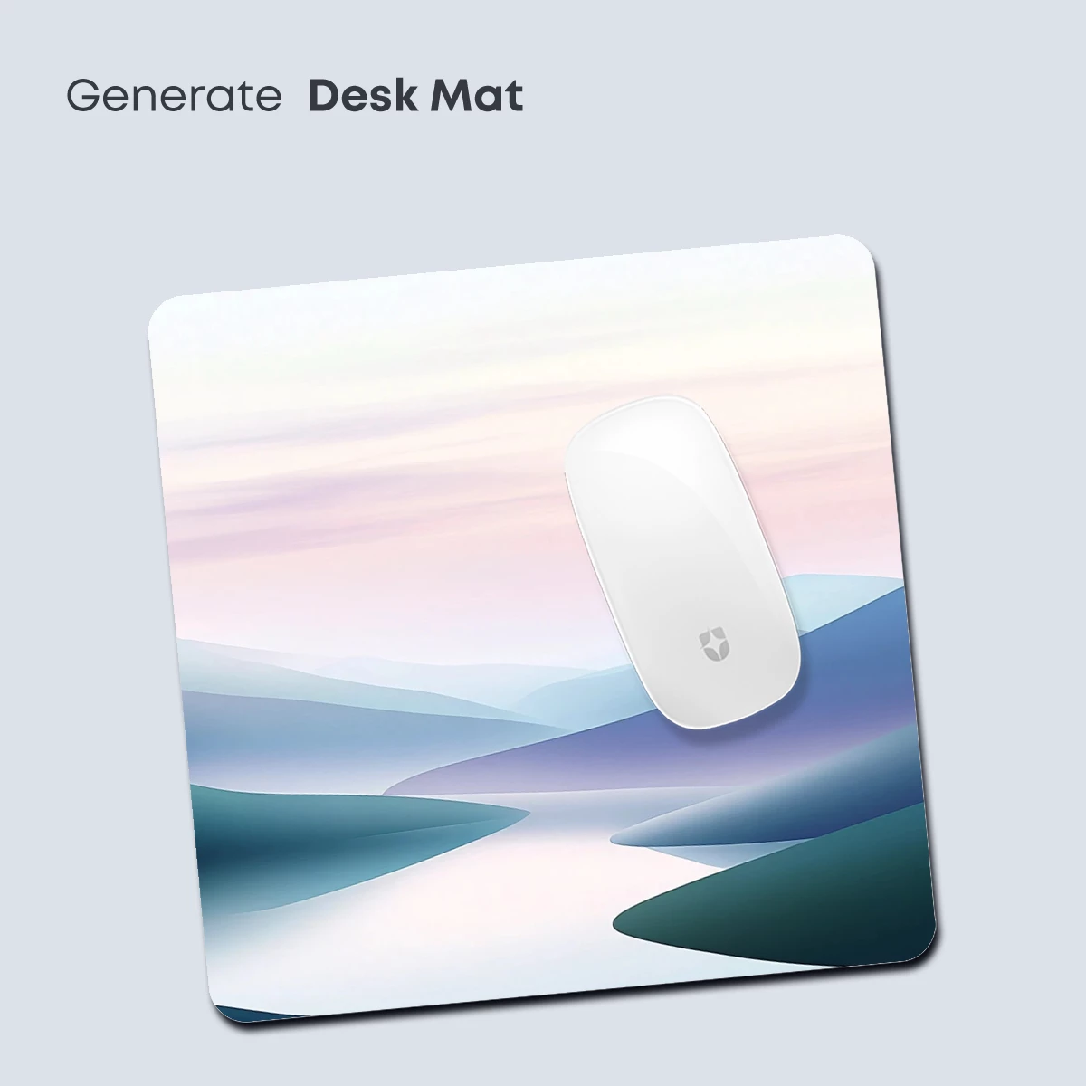 Ethereal Mountain Mirage: A Symphony of Soft Hues - Image 4