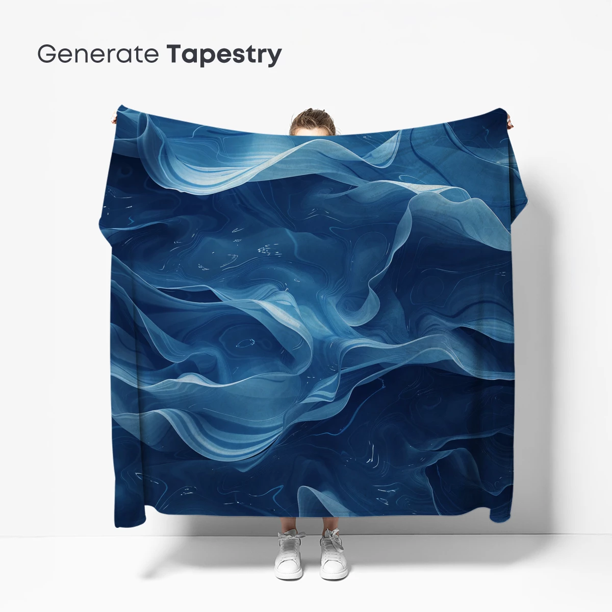 Ethereal Blue Waves: A Fluid Symphony - Image 5