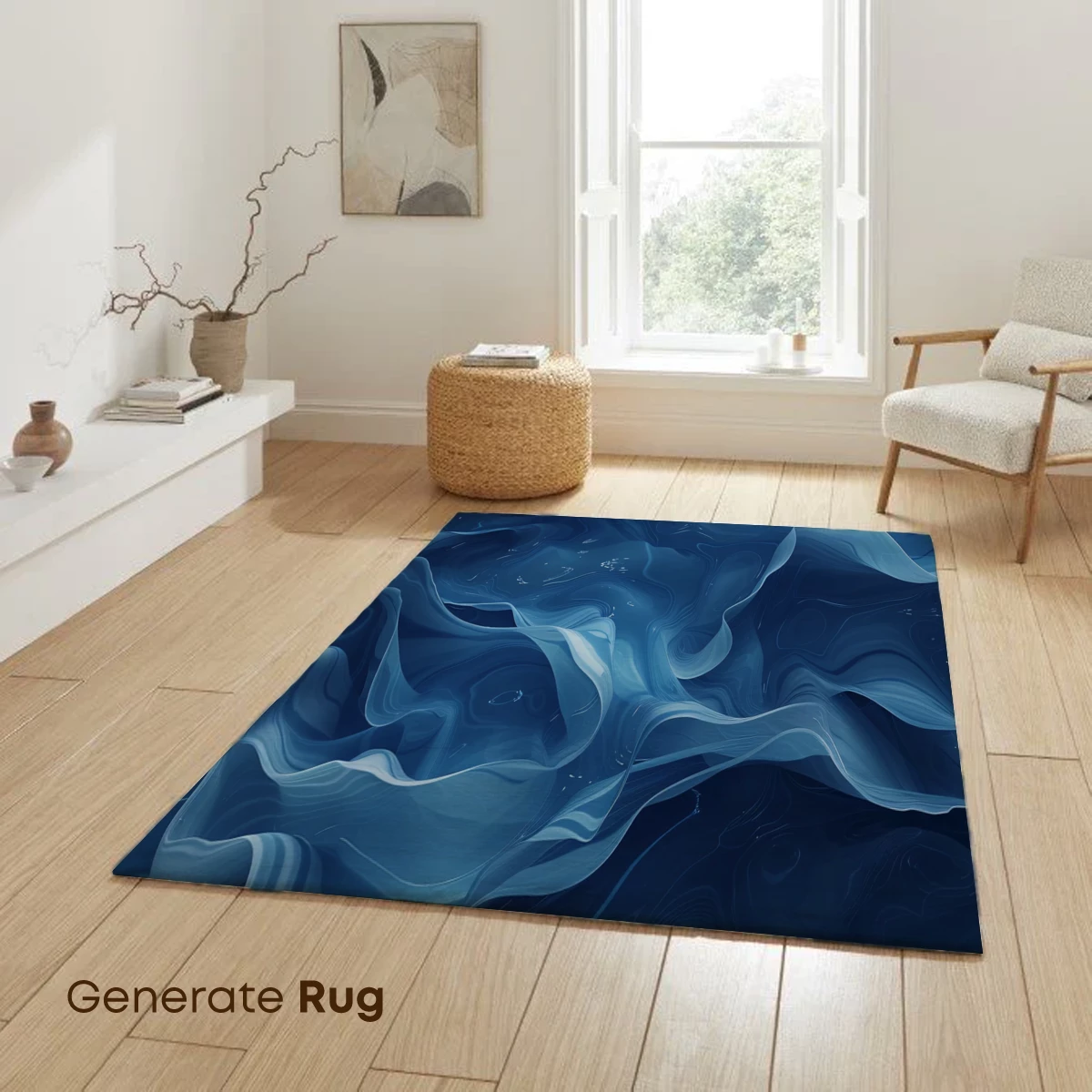 Ethereal Blue Waves: A Fluid Symphony - Image 6