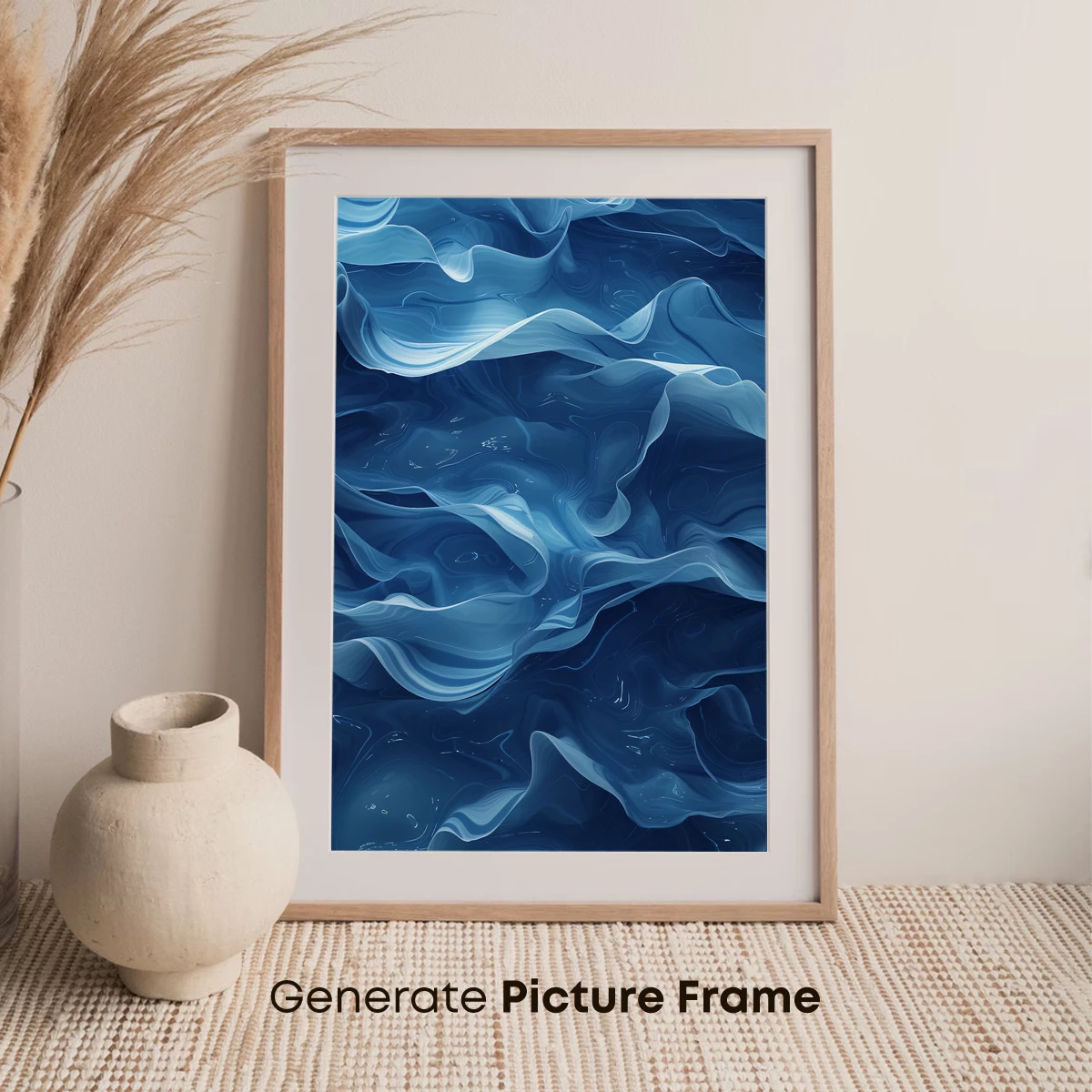 Ethereal Blue Waves: A Fluid Symphony - Image 7