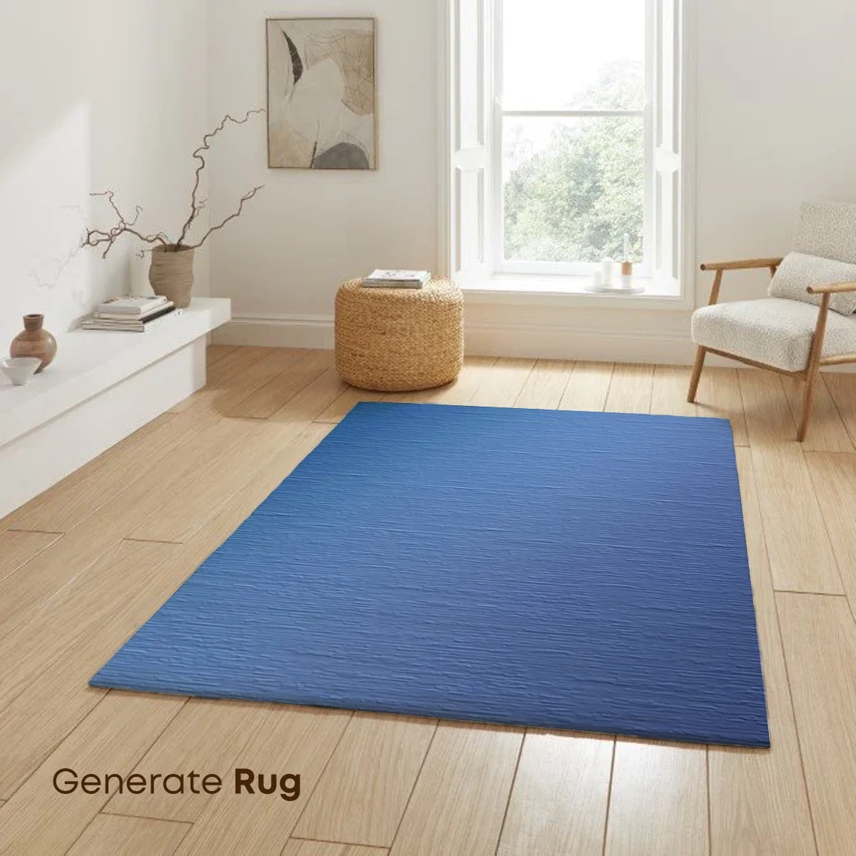 Gradient Blue Serenity: A Textured Odyssey - Image 6