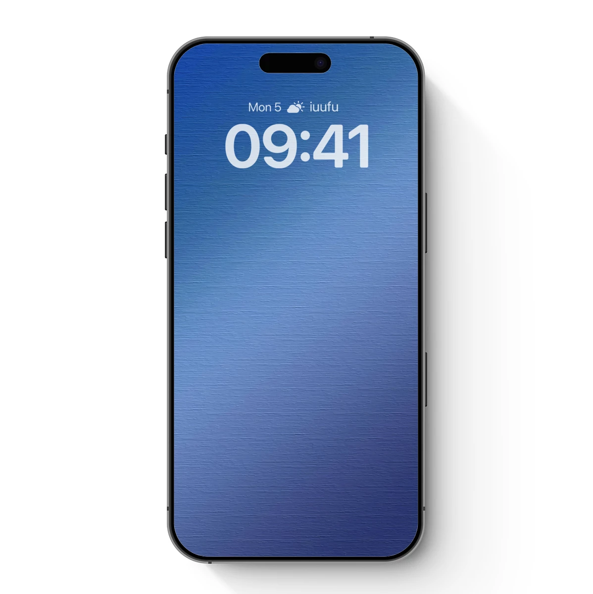 Gradient Blue Serenity: A Textured Odyssey