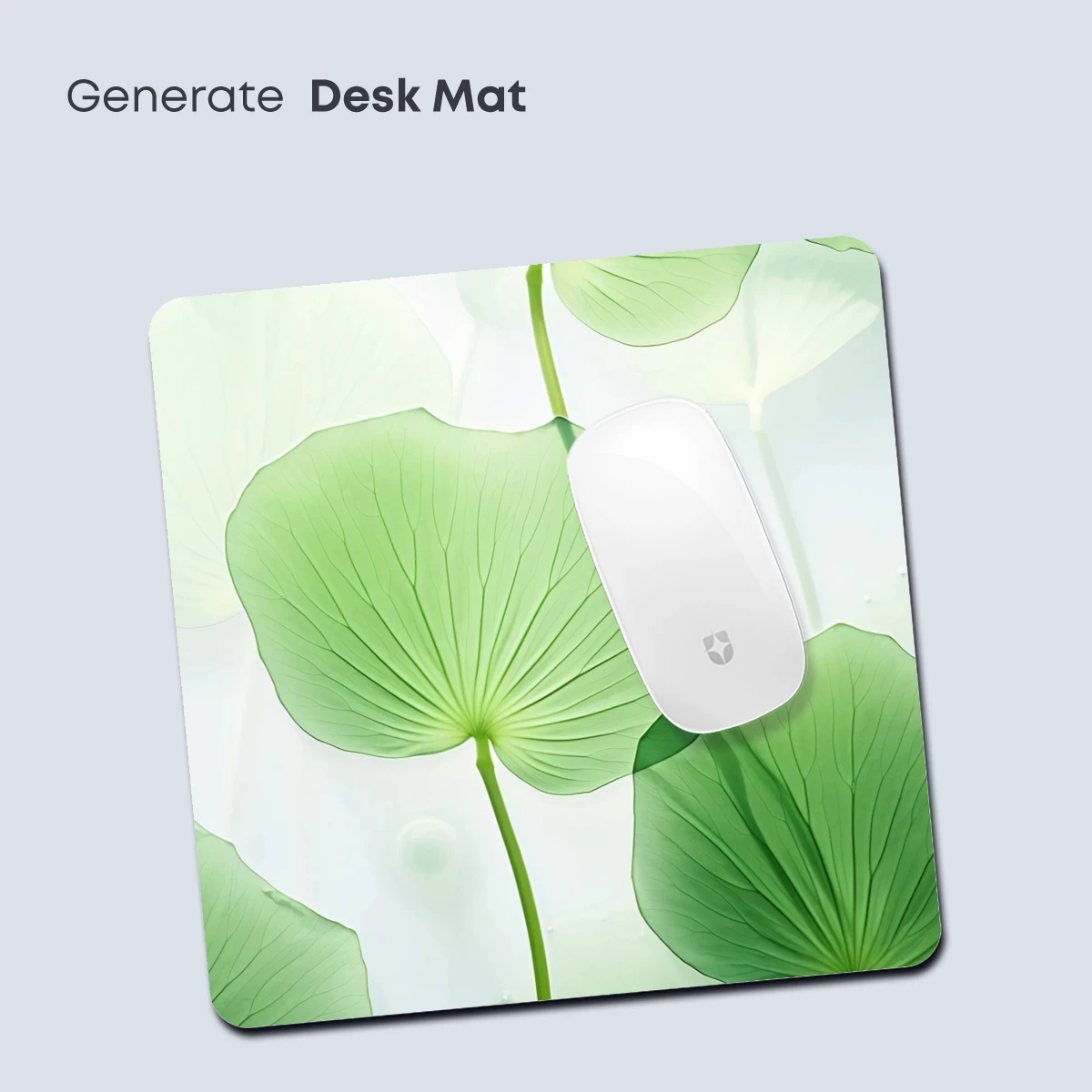 Ethereal Lotus Leaves: A Symphony in Green - Image 4