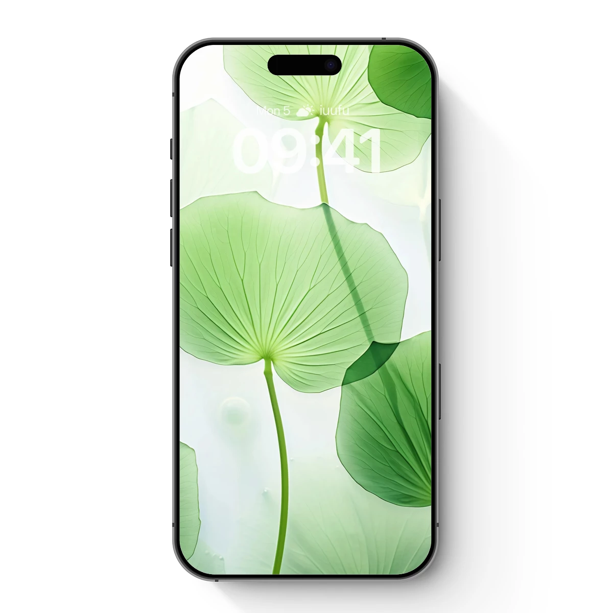 Ethereal Lotus Leaves: A Symphony in Green