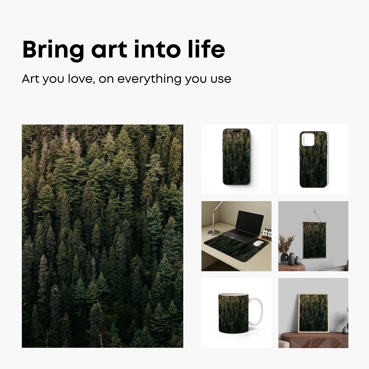 Eternal Forest Canopy: A Verdant Symphony