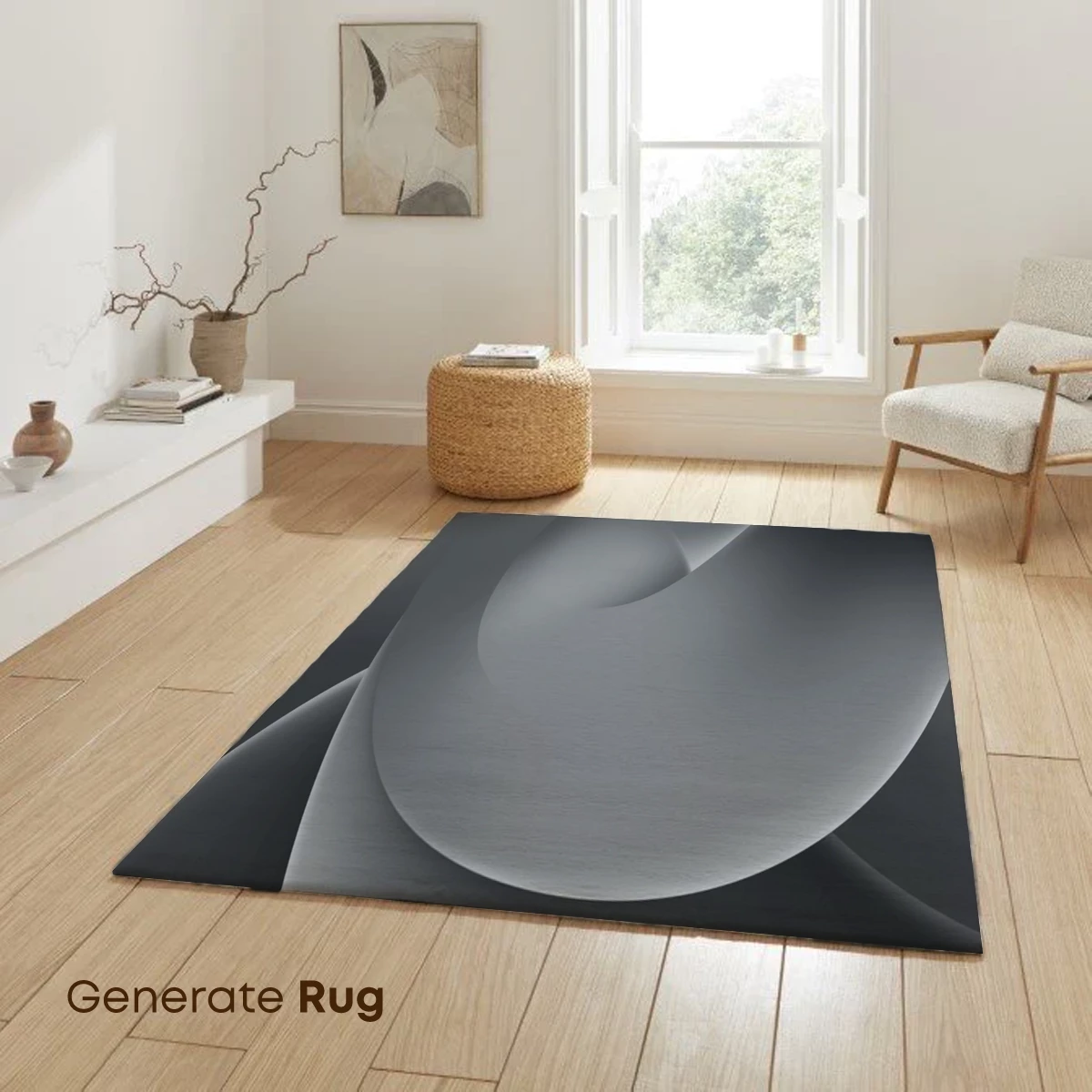 Ethereal Gray Swirls: A Dance of Form and Shadow - Image 6