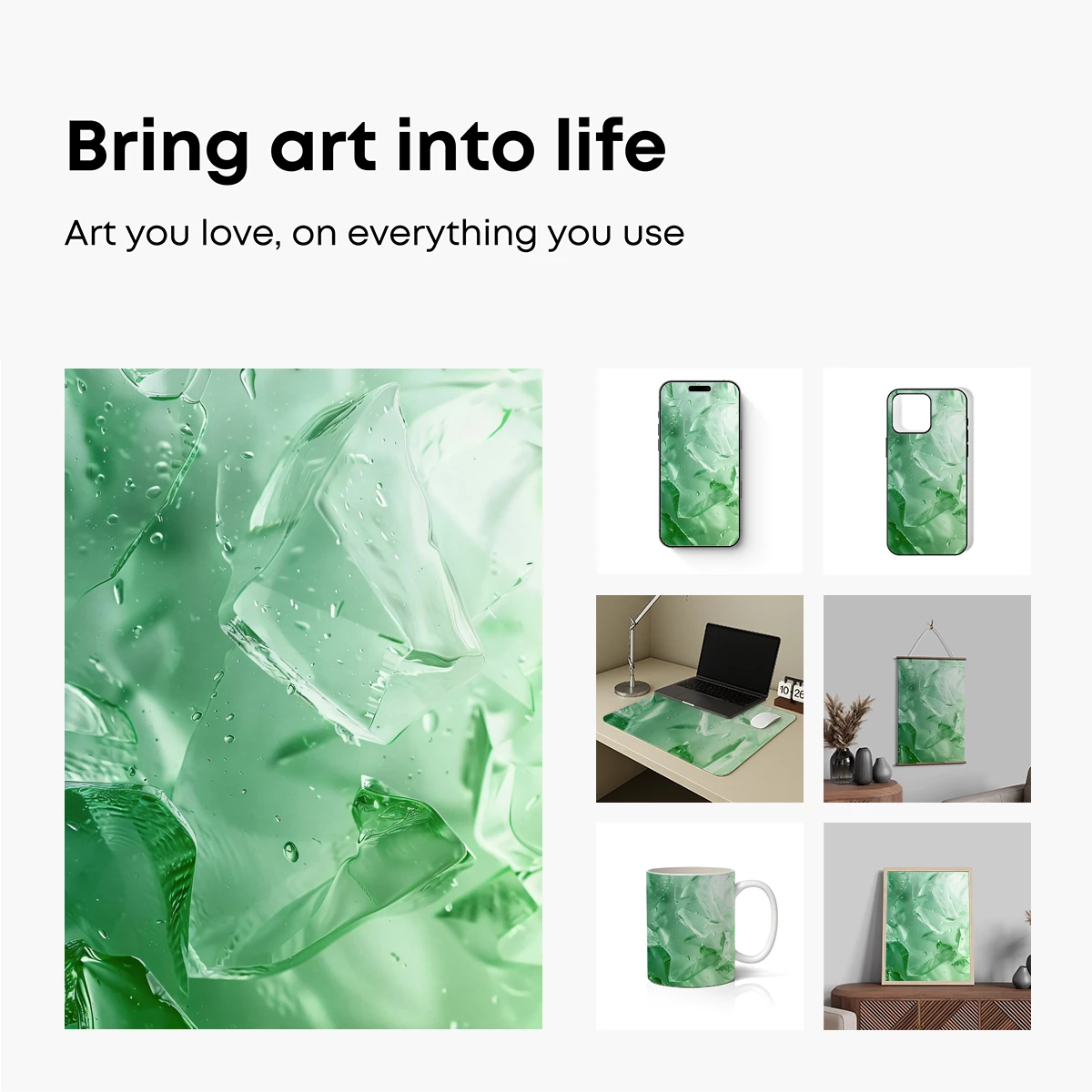 Emerald Ice Sculptures: A Cool, Crystal-clear Vision - Image 2