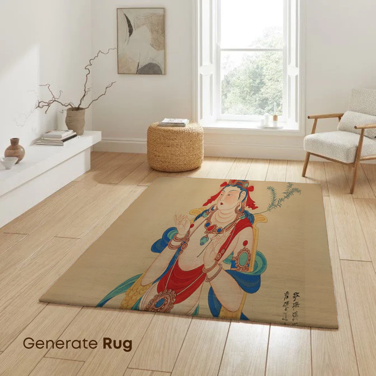 Elegant Lotus Goddess: A Fusion of Serenity and Grace - Image 6