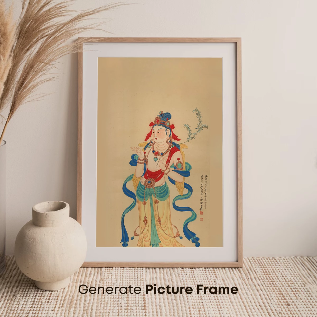 Elegant Lotus Goddess: A Fusion of Serenity and Grace - Image 7