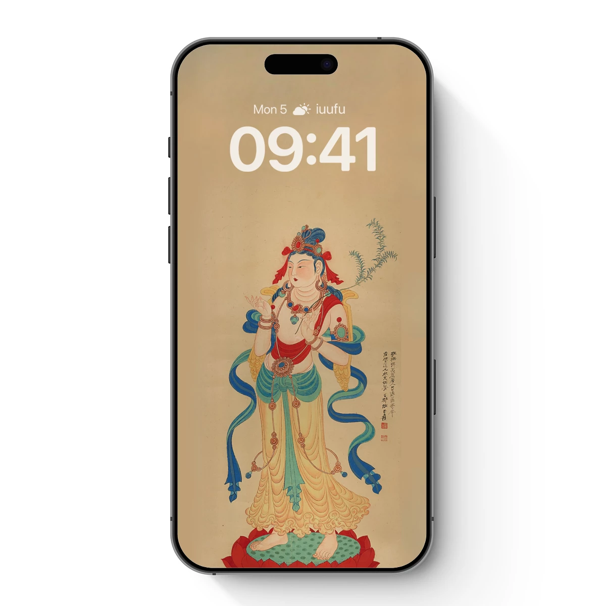 Elegant Lotus Goddess: A Fusion of Serenity and Grace