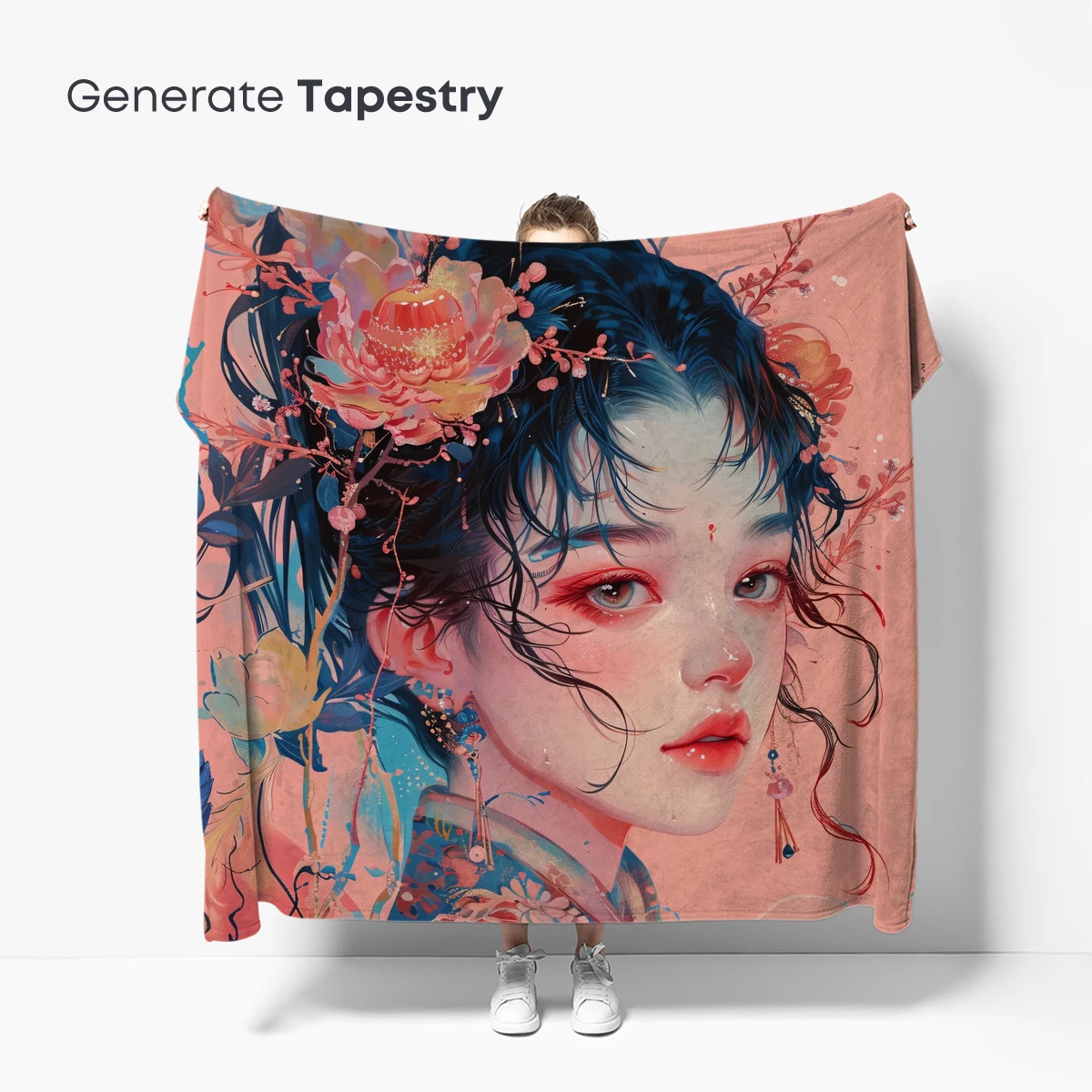 Ethereal Blossom: A Fusion of Floral Fantasy and Digital Artistry - Image 5