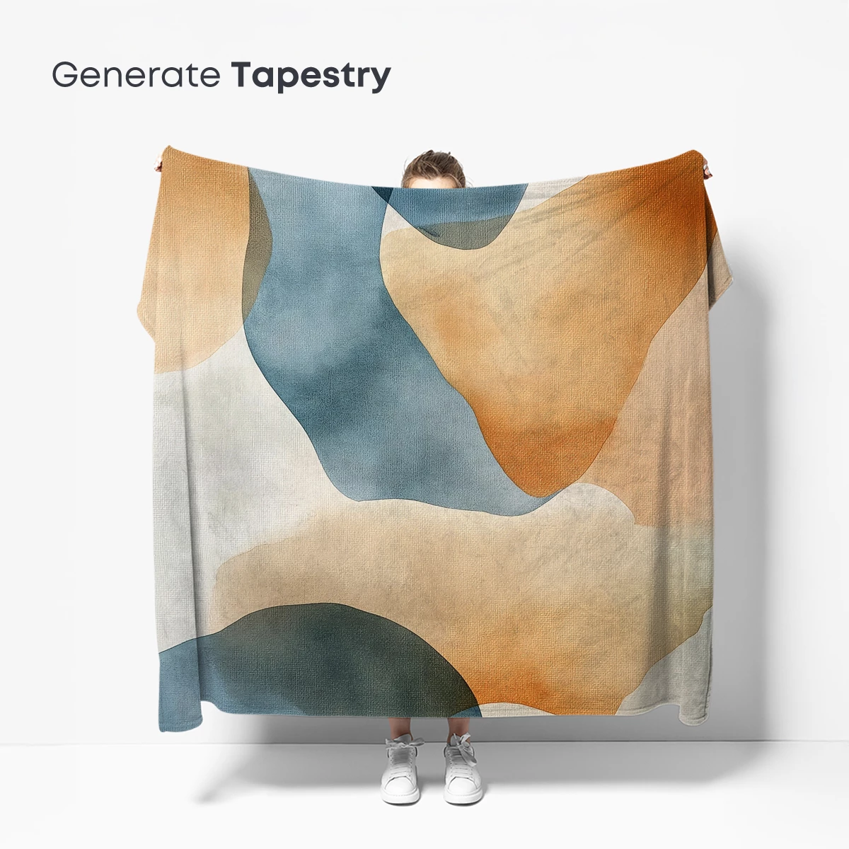 Abstract Fusion: Warm Tones and Cool Shadows - Image 5