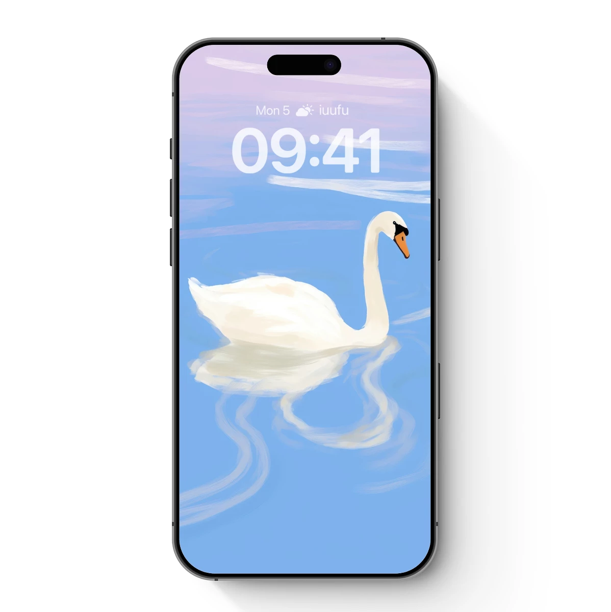 Elegant Swan Serenity: Watercolor Harmony