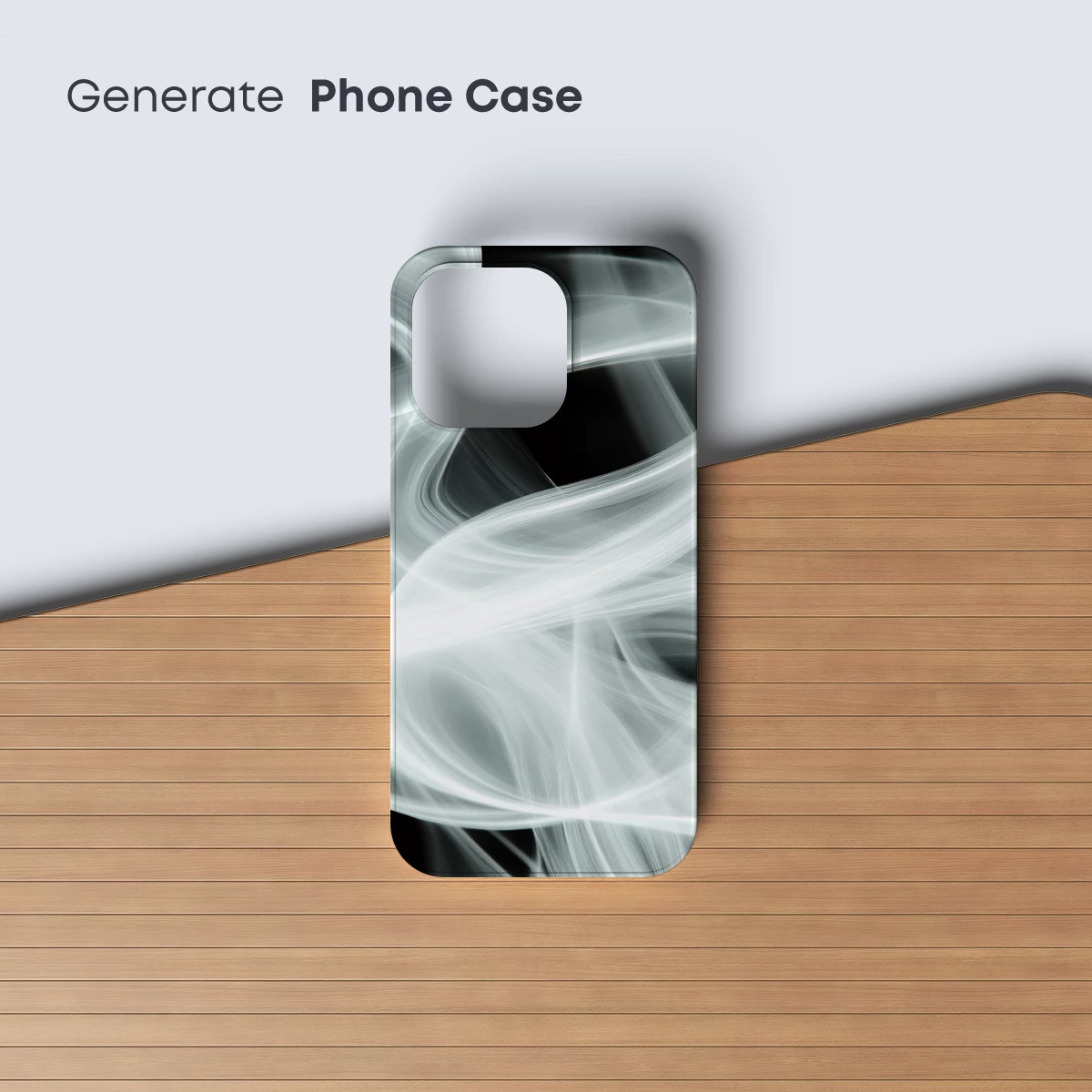 Ethereal Smoke Dance: Abstract Flow in Monochrome - Image 3