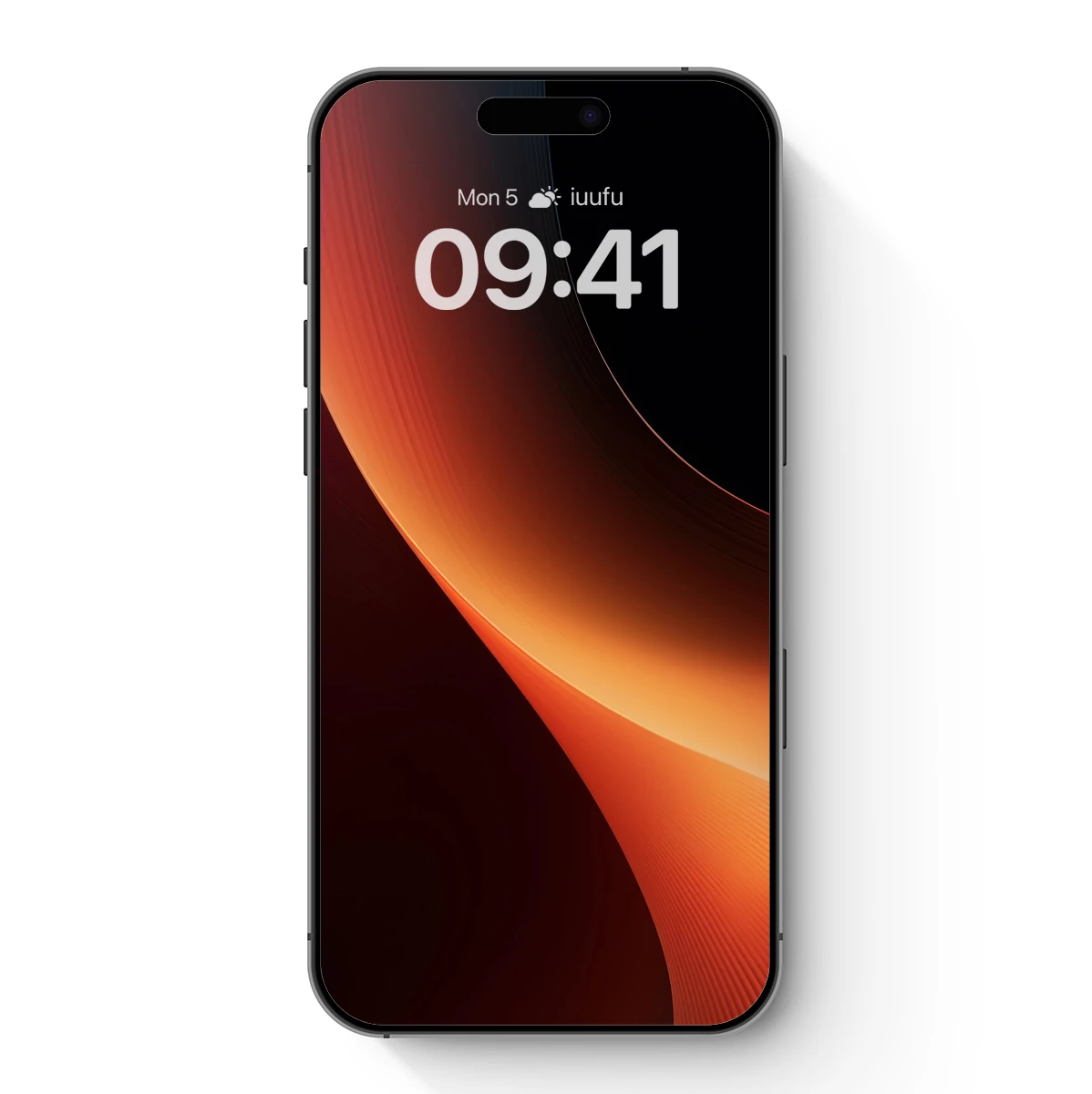 Ethereal Orange Wave: A Symphony of Curves