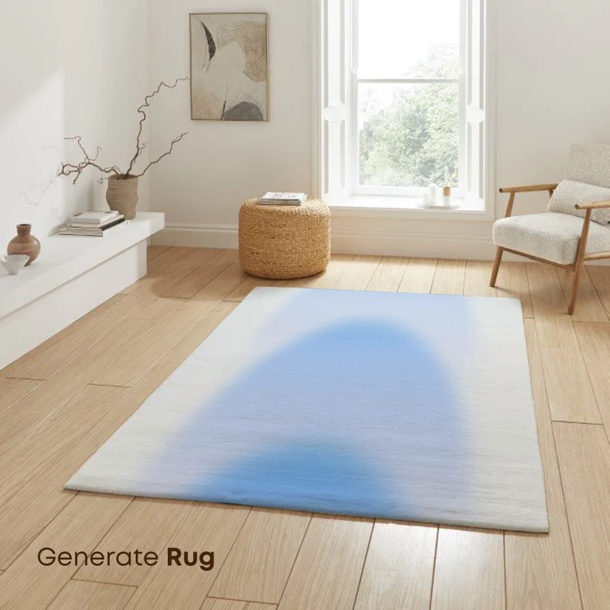 Ethereal Blue Gradient Circles - Image 6